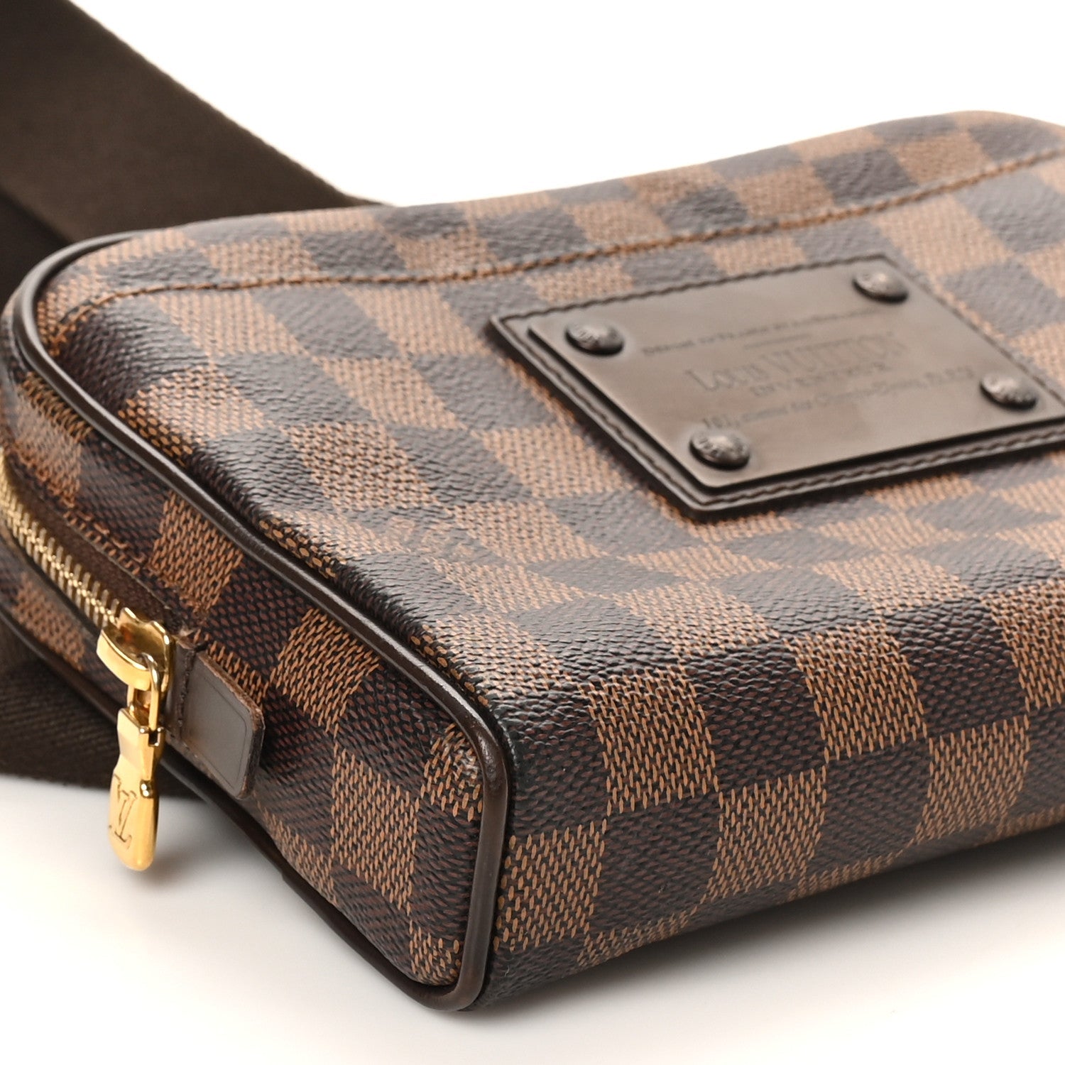 Damier Ebene Brooklyn Bum Bag