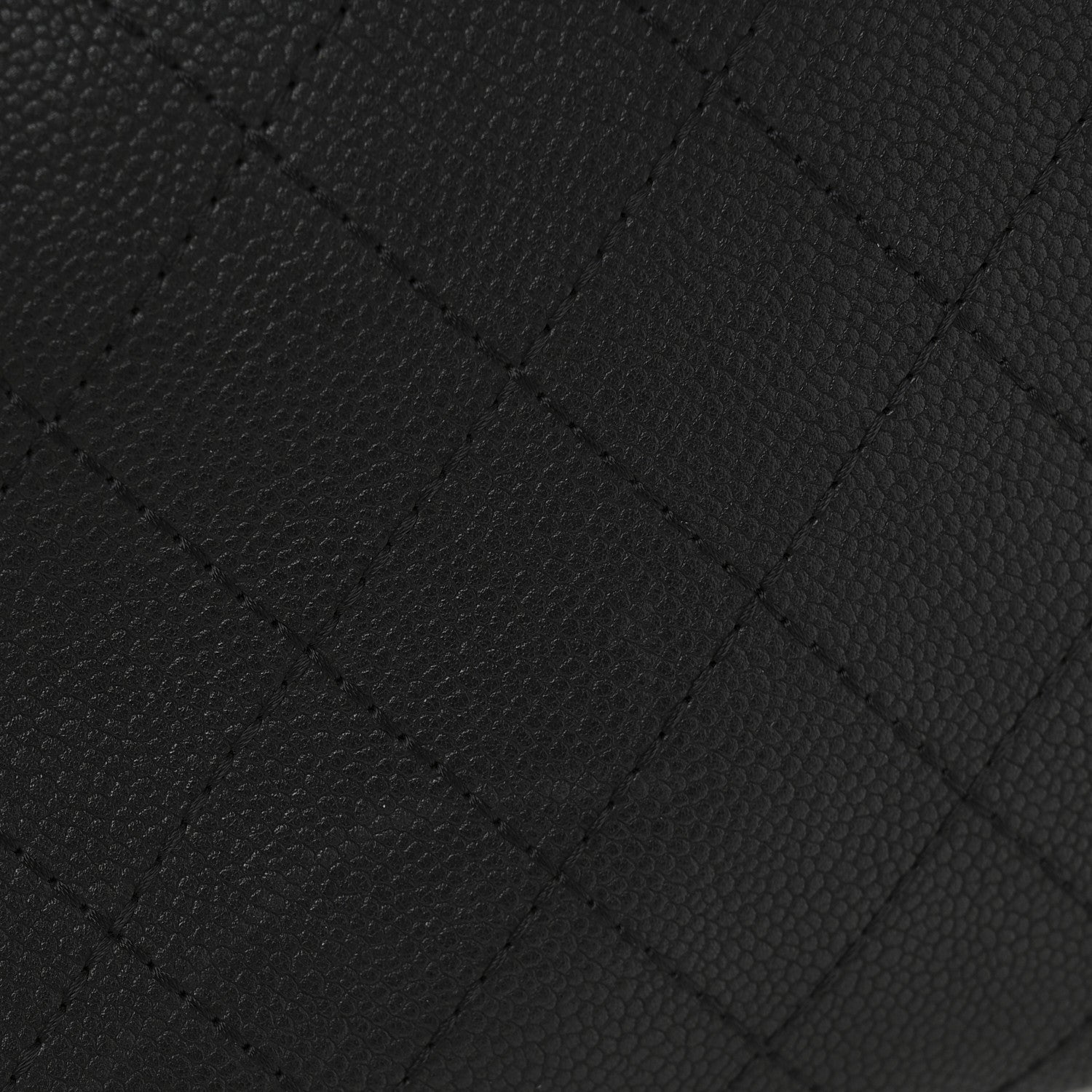 Grained Vegetal Calfskin Small Urban Shopping Tote Black
