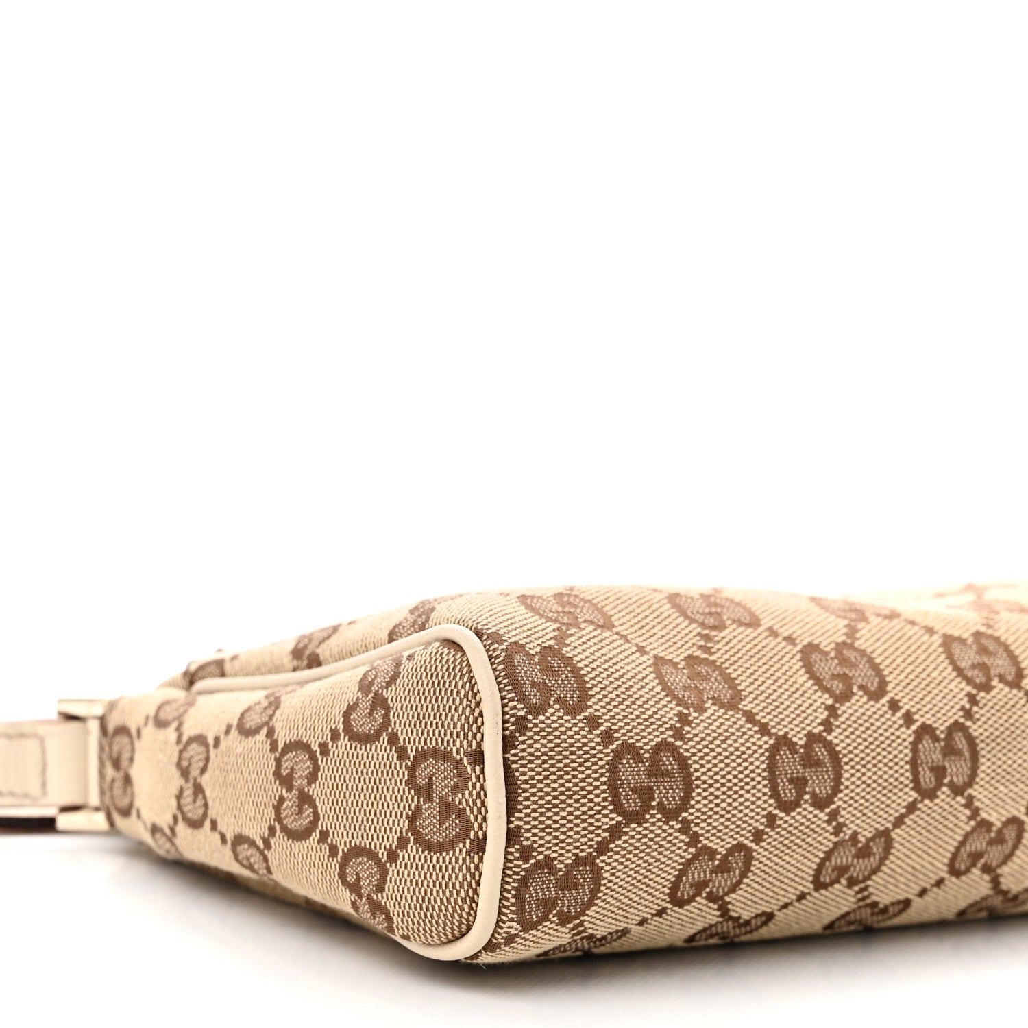 Monogram D Ring Cosmetic Case White