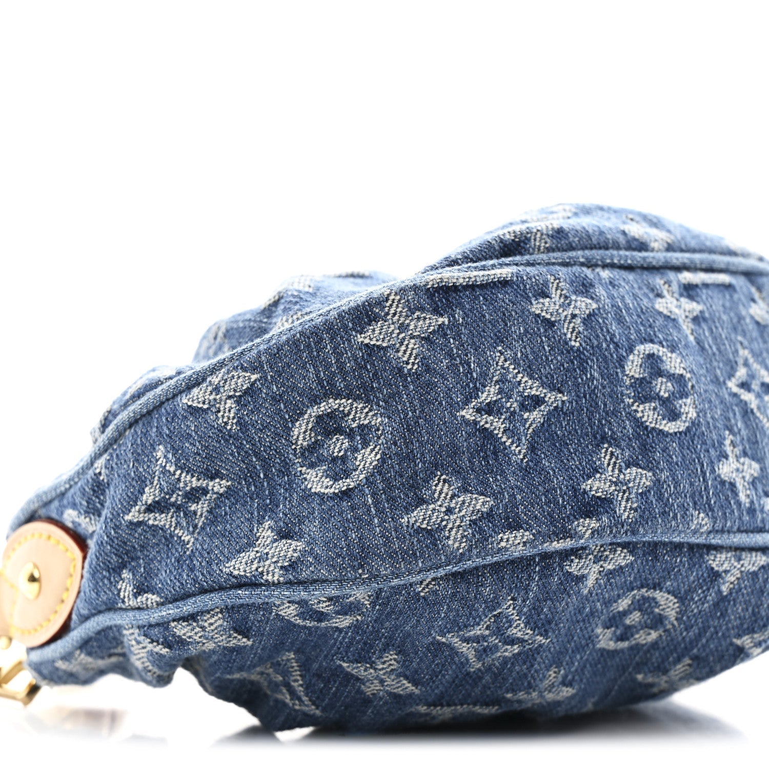 Monogram Denim Pochette Valley Blue
