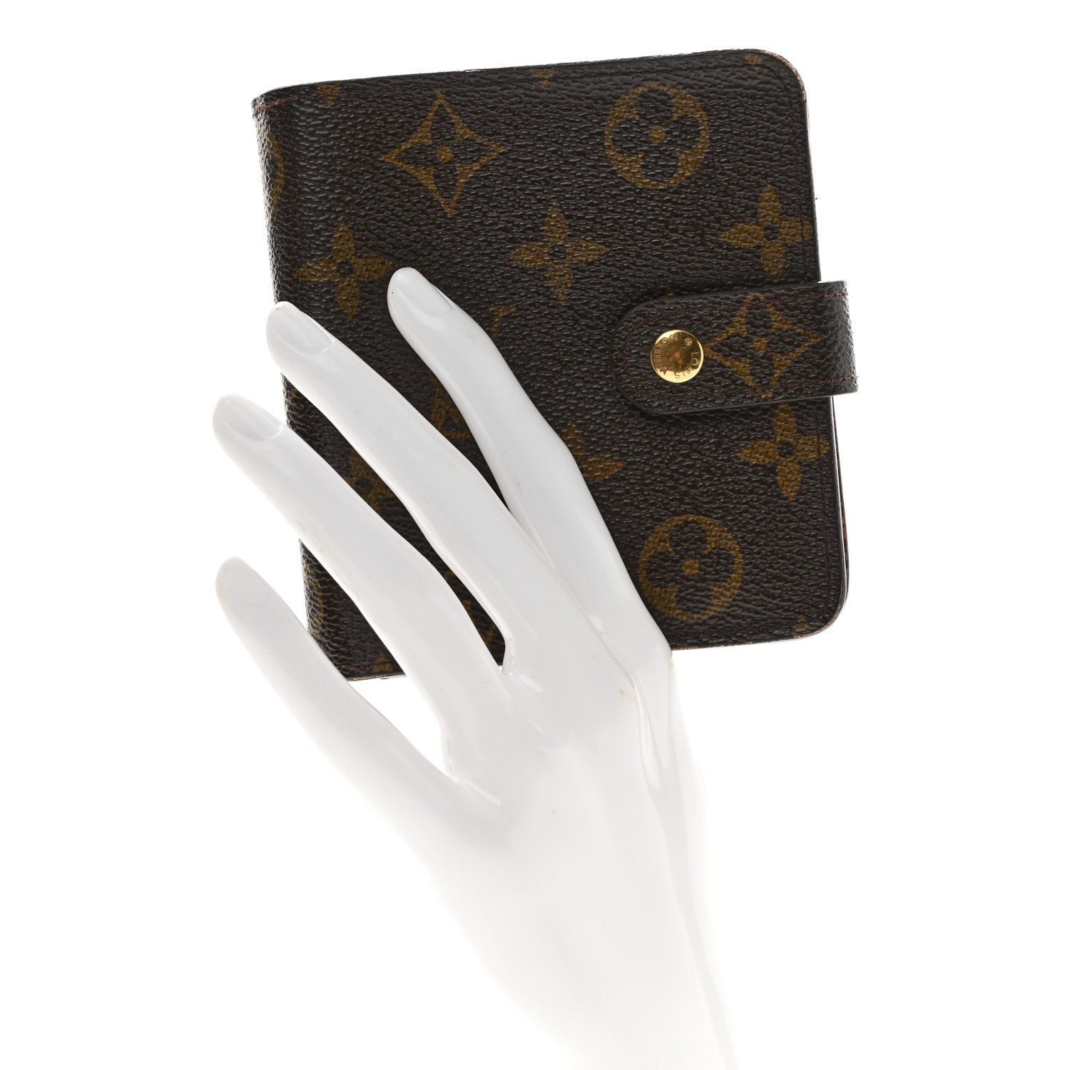 Monogram Compact Zippe Zipped Wallet