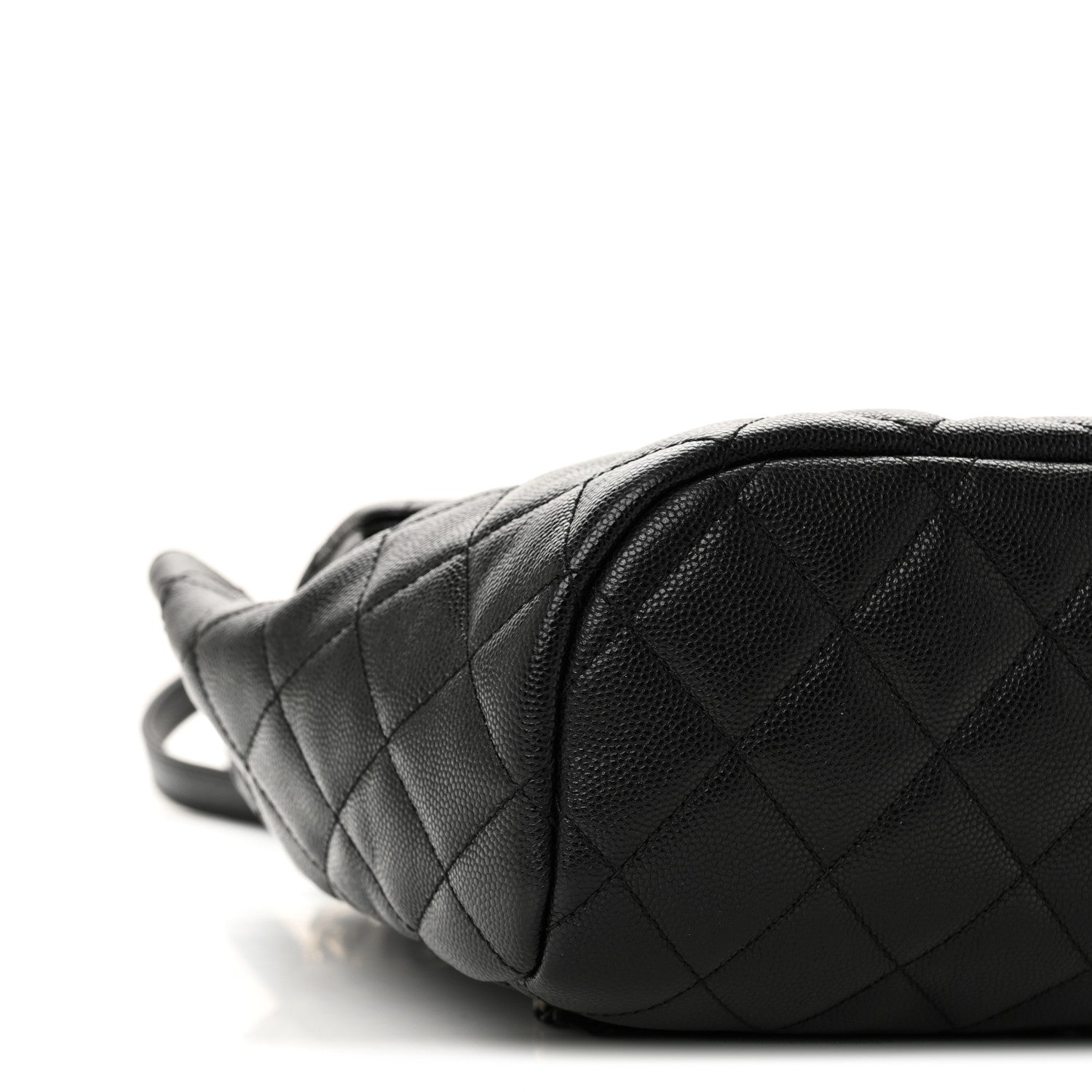 Caviar Quilted Mini Urban Spirit Backpack Black