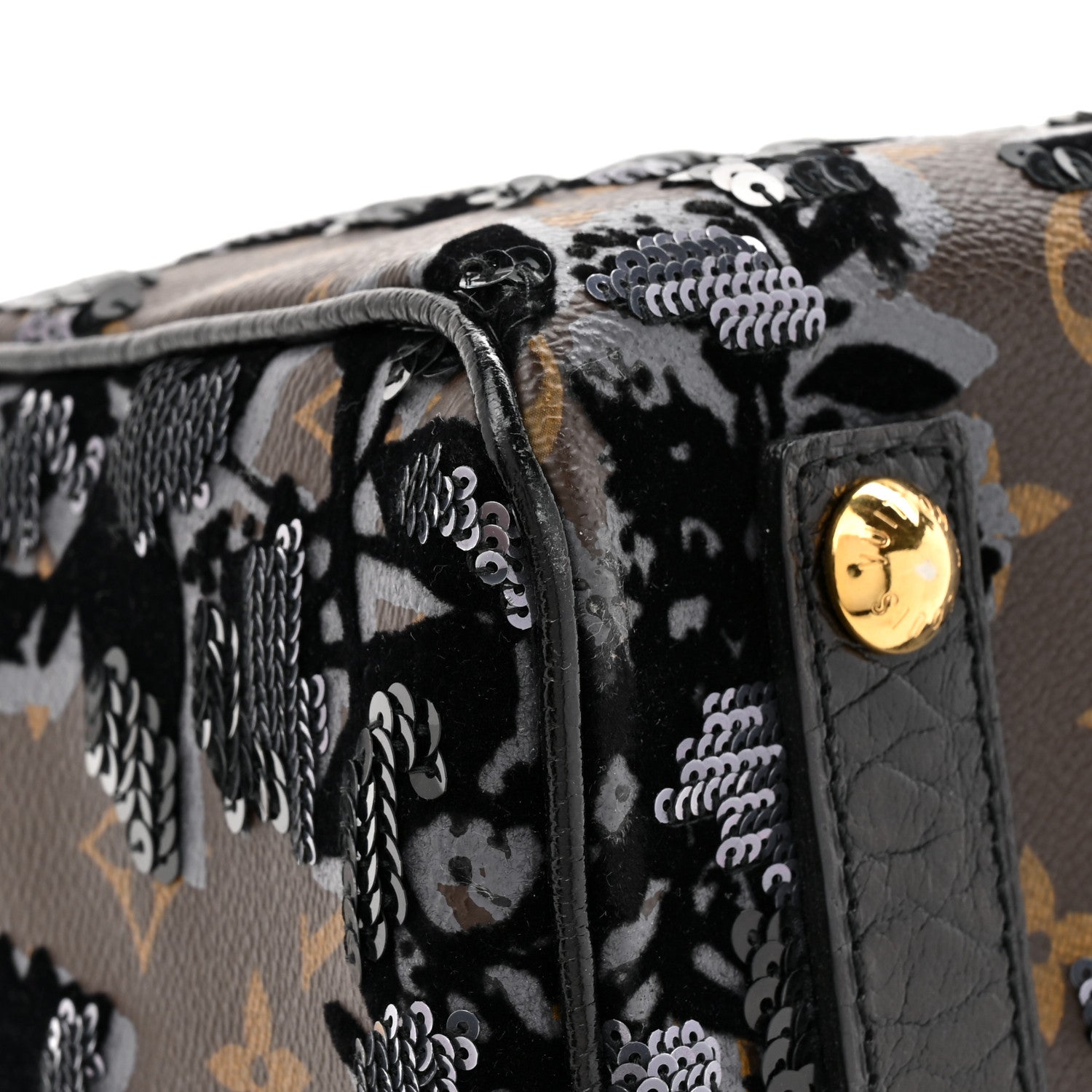 Monogram Fleur De Jais Sequins Speedy 30