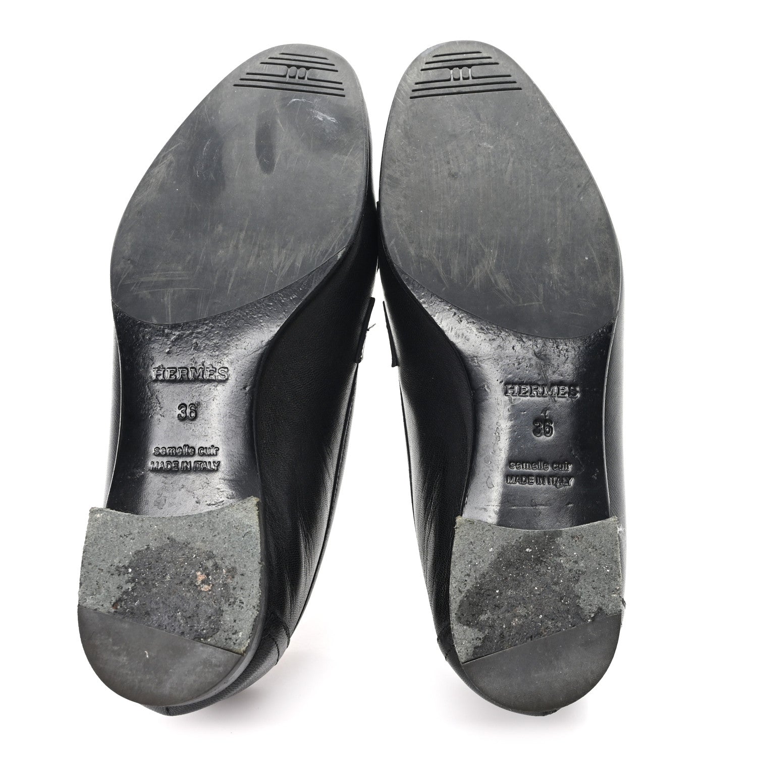 Goatskin Womens Royal Loafers 36 Black