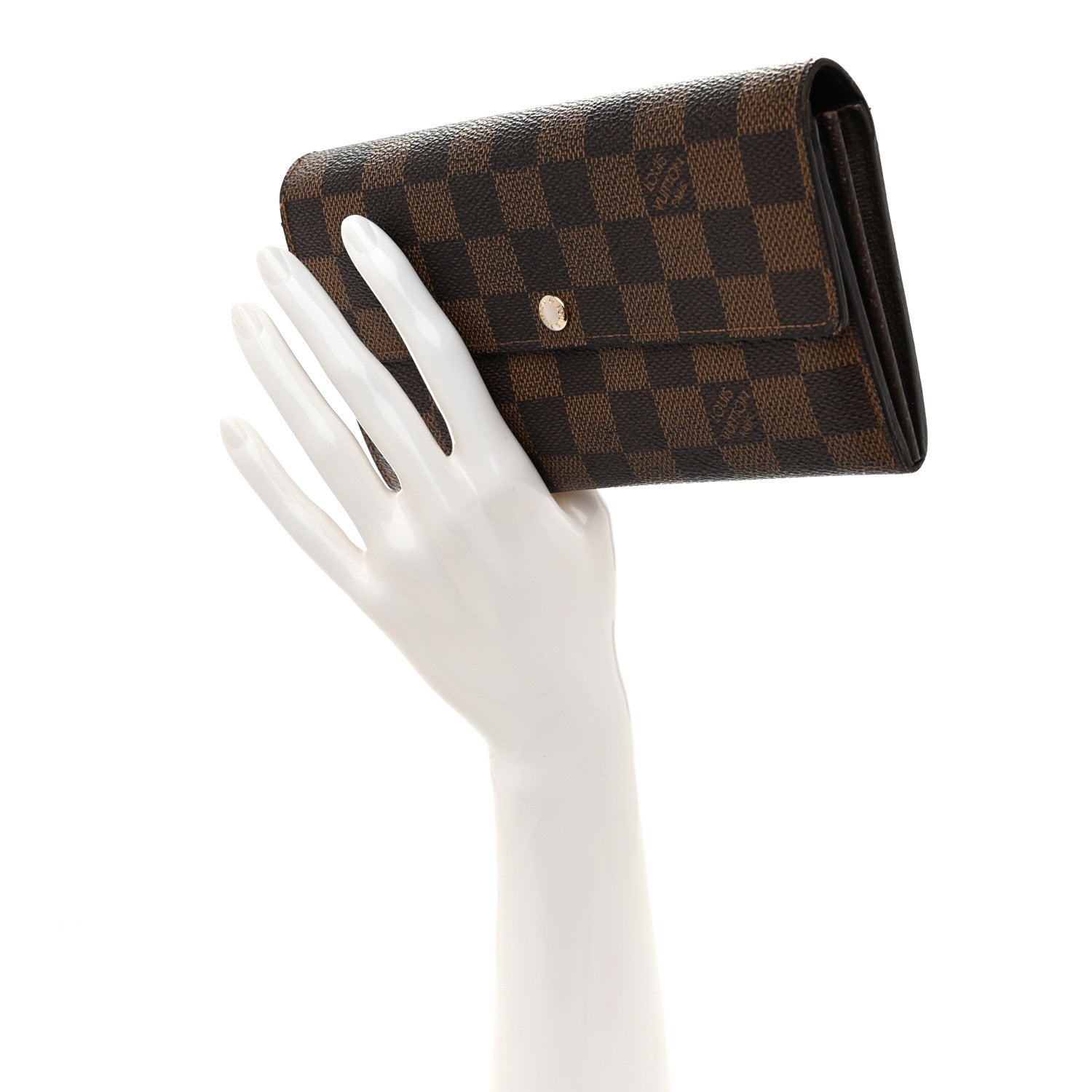 Damier Ebene Sarah Wallet