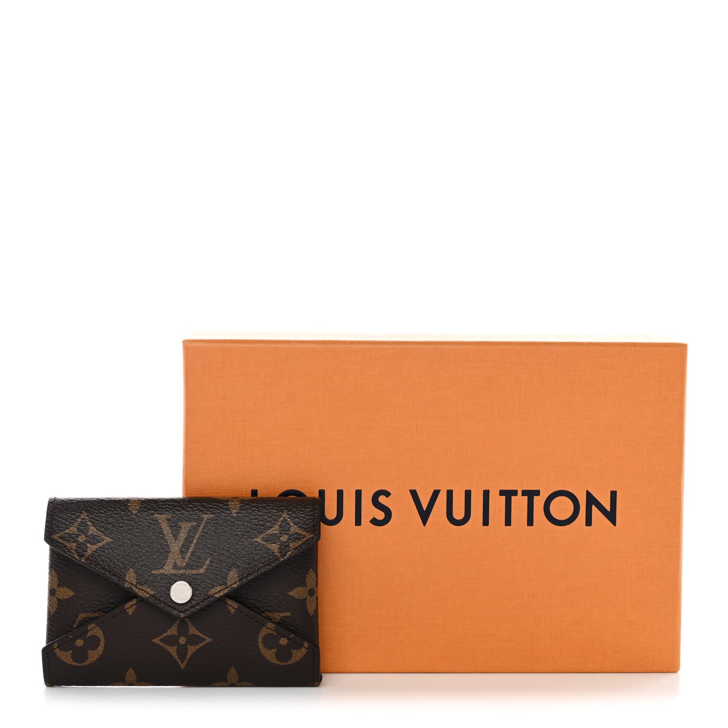 Monogram LV Colormania Kirigami Card Holder Sari Red