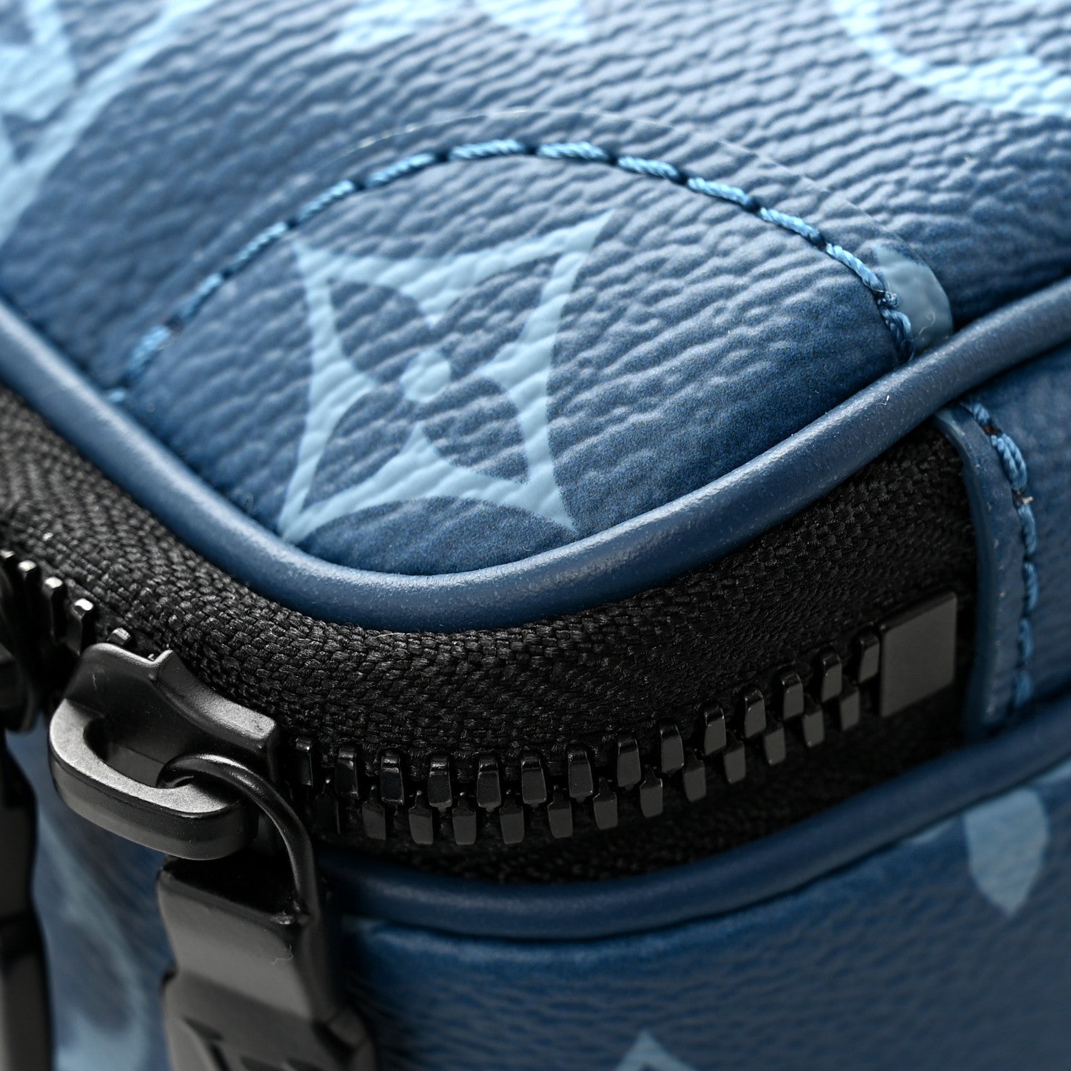 Monogram Alpha Wearable Wallet Atlantic Blue