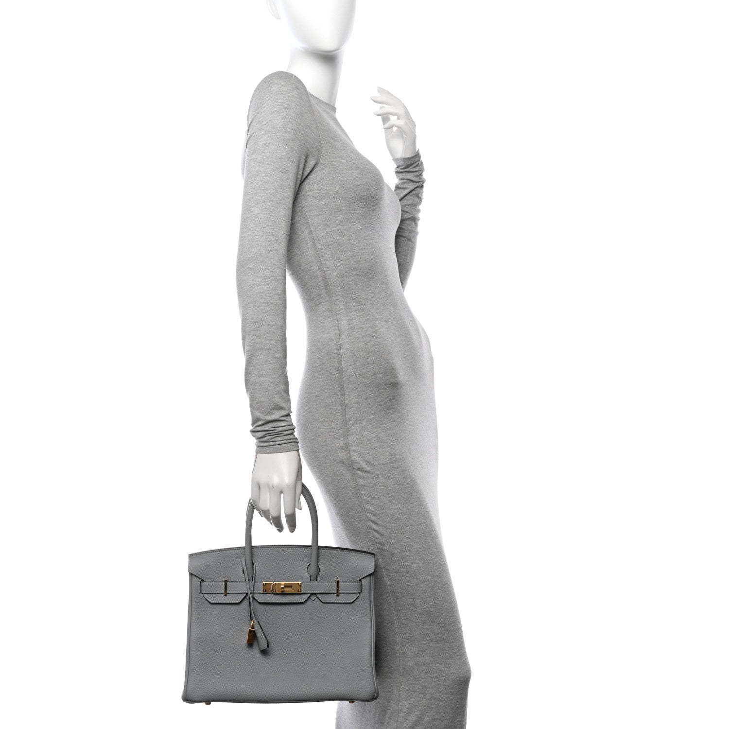 Togo Birkin 30 Bleu Glacier