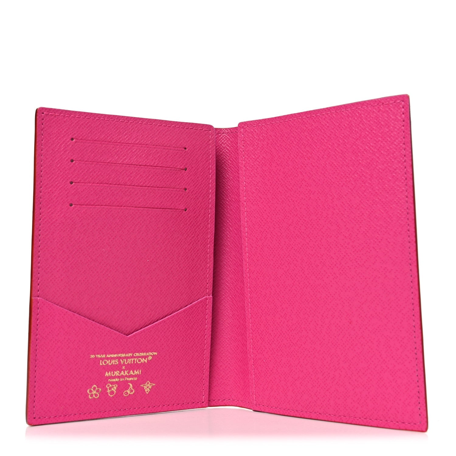 LV X TM Monogram Multicolor Passport Cover White