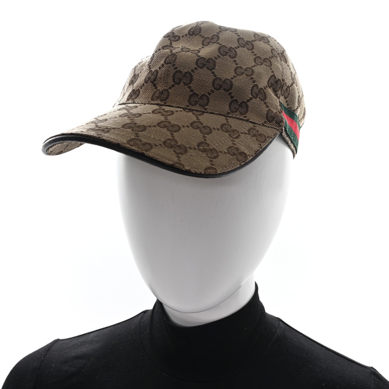 Monogram Web Baseball Hat L Beige Cocoa
