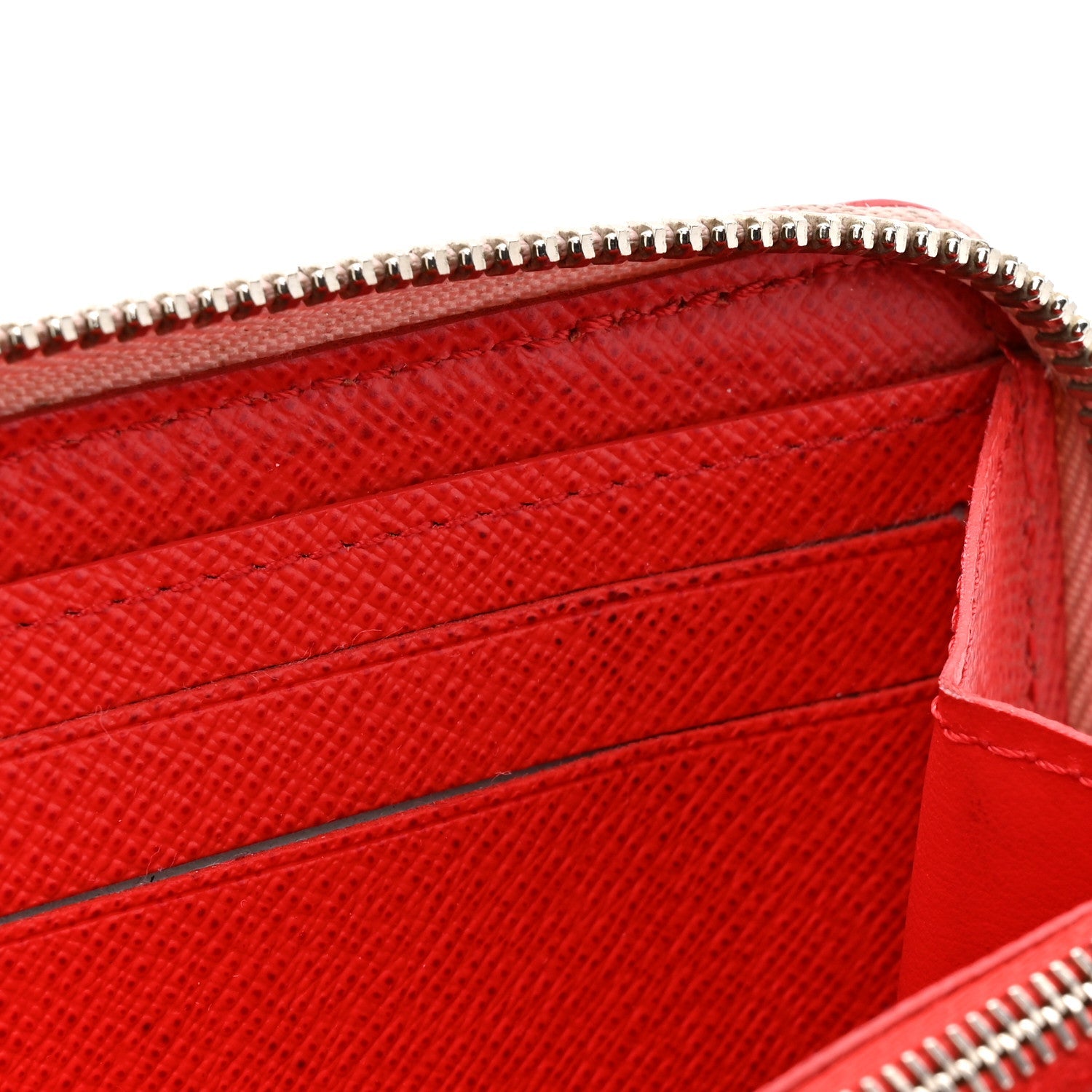 Epi Blooming Corners Clemence Wallet Rose Ballerine Coquelicot