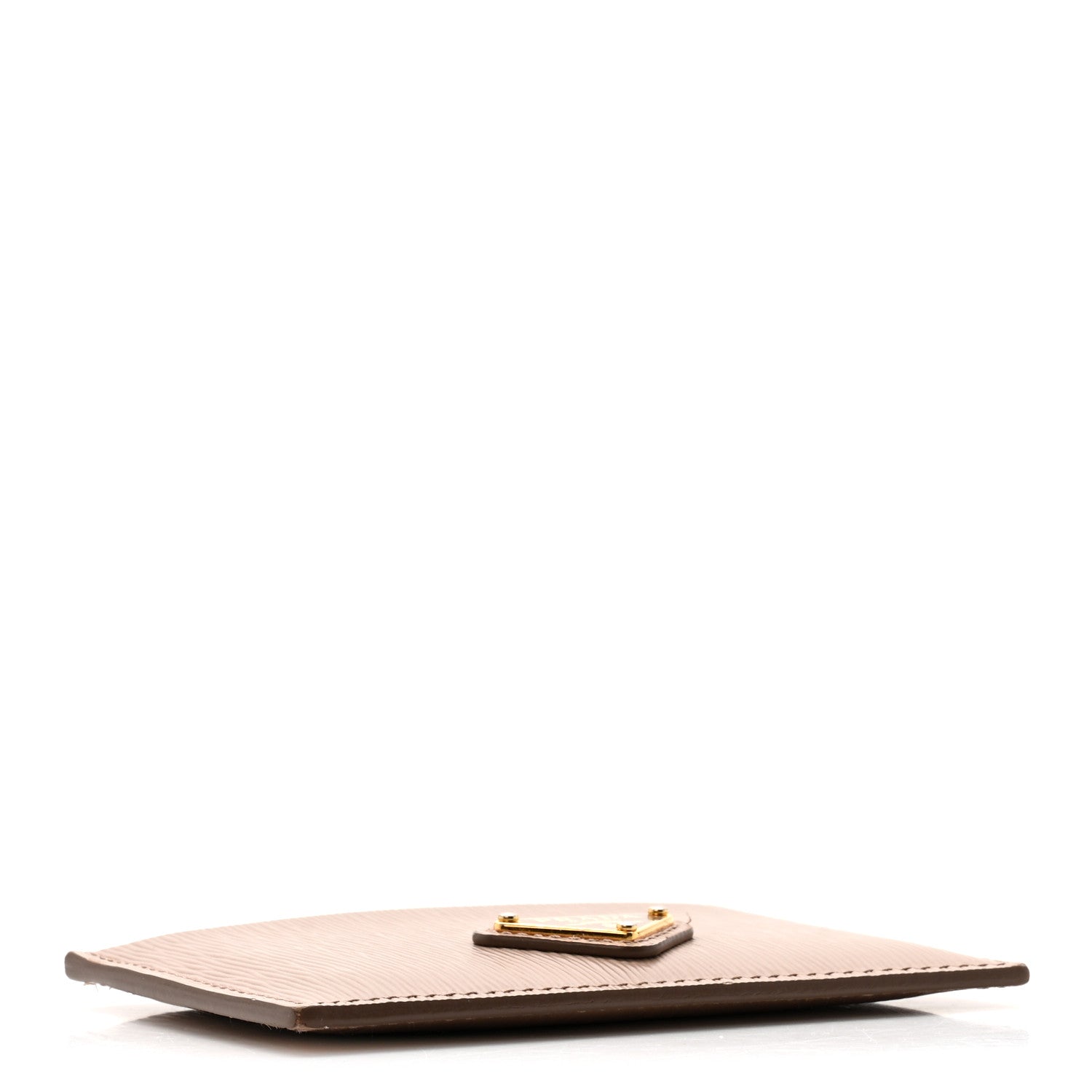 Vitello Move Triangle Card Case Cipria