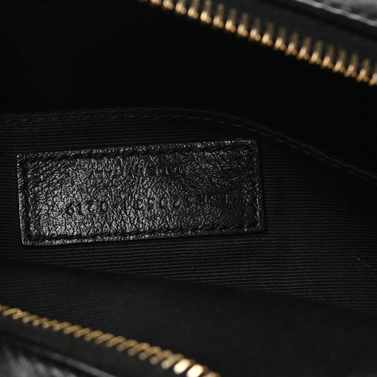 Calfskin Matelasse Monogram Lou Camera Bag Black