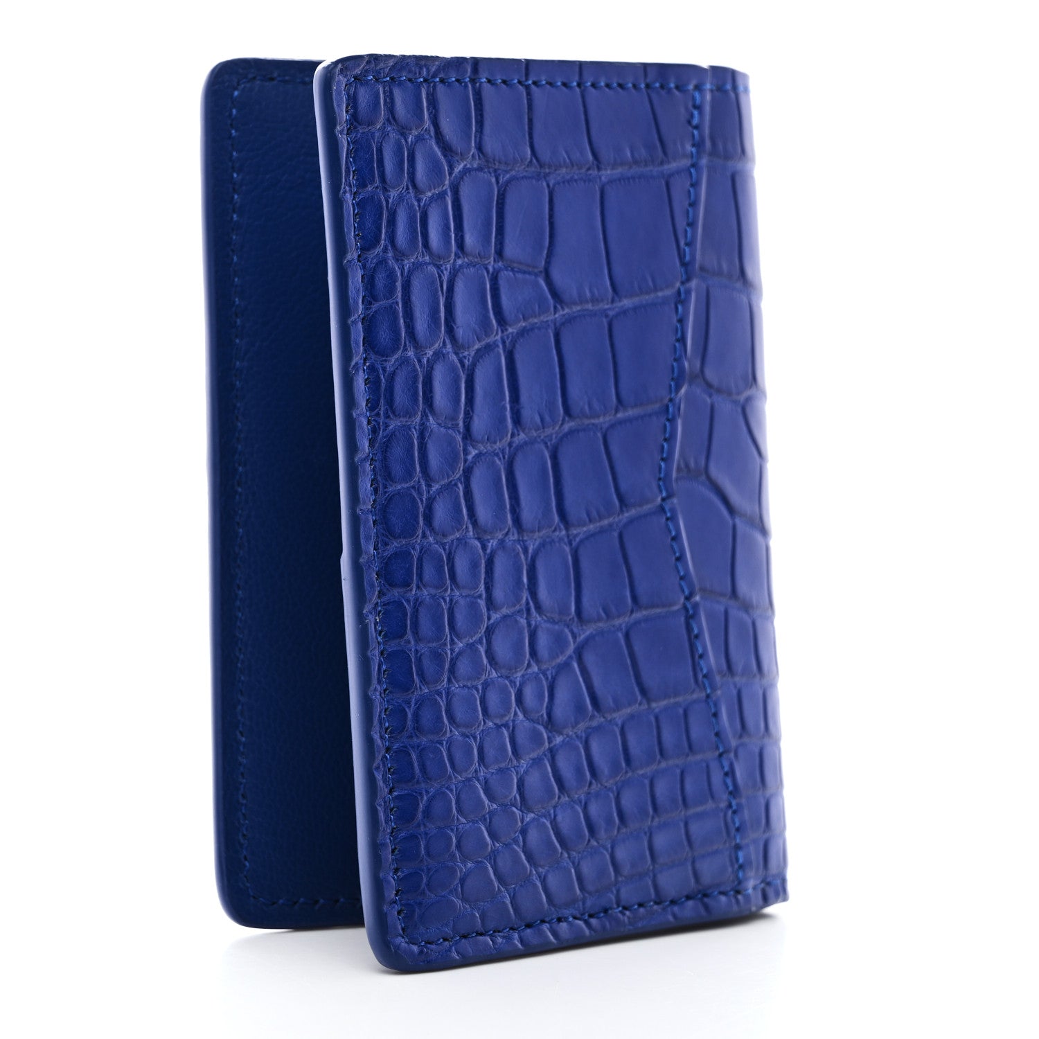 Crocodile Pocket Organizer Bleu De Methylene