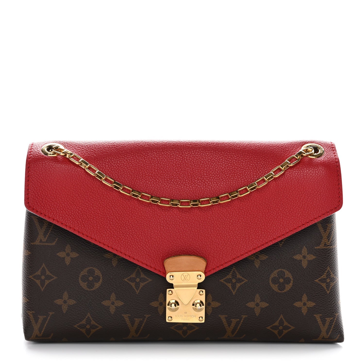 Monogram Pallas Chain Cherry