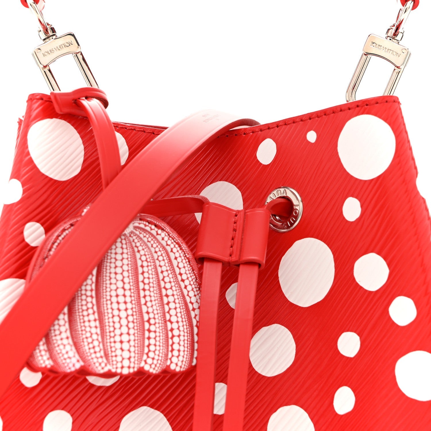 LV X YK Epi Neonoe BB Rouge White