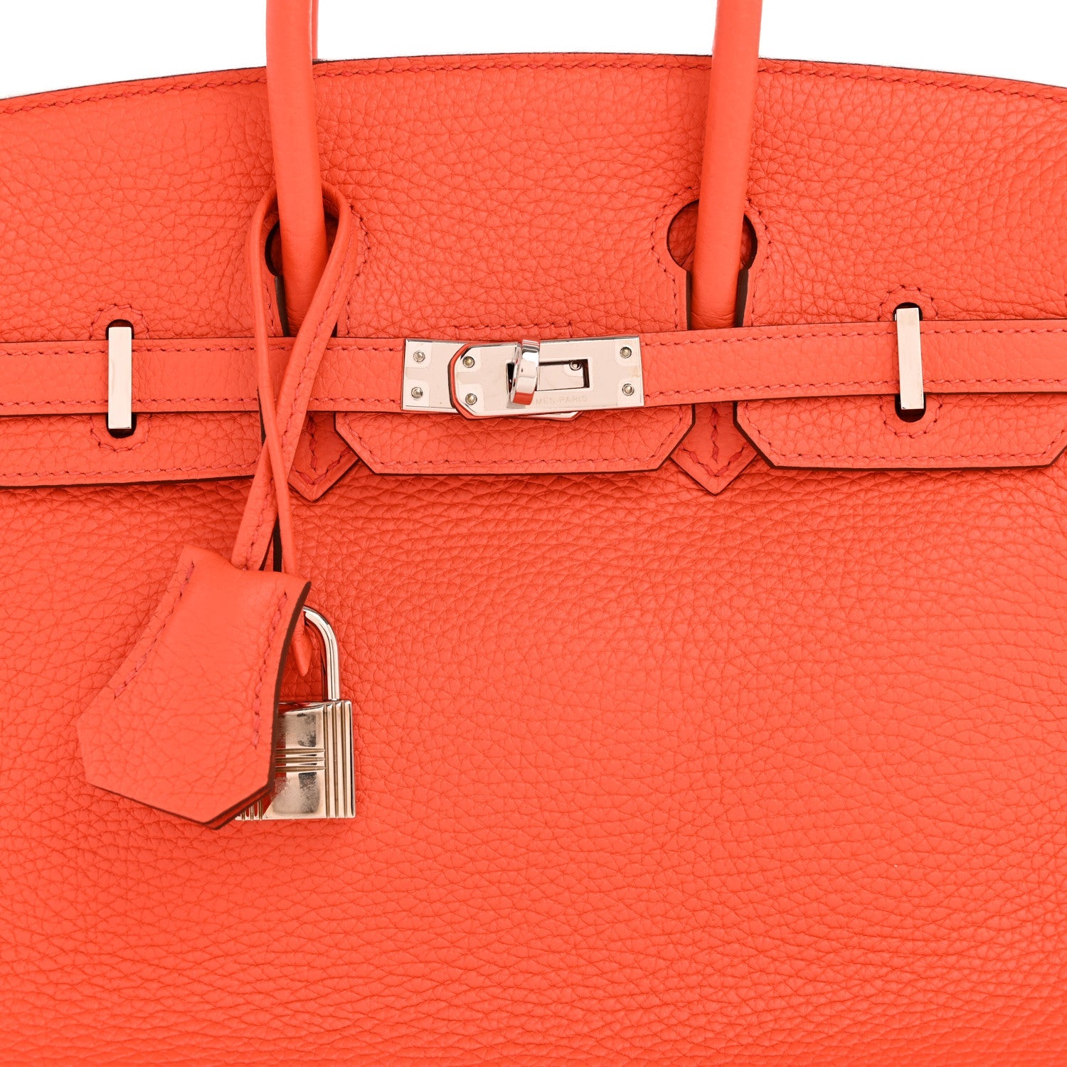 Togo Birkin 25 Orange Poppy