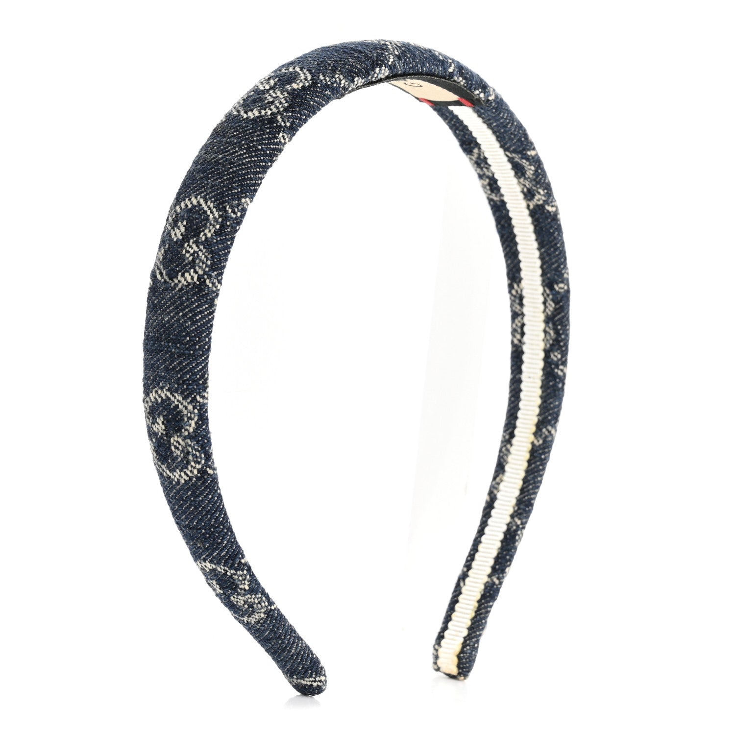 Denim Monogram Headband