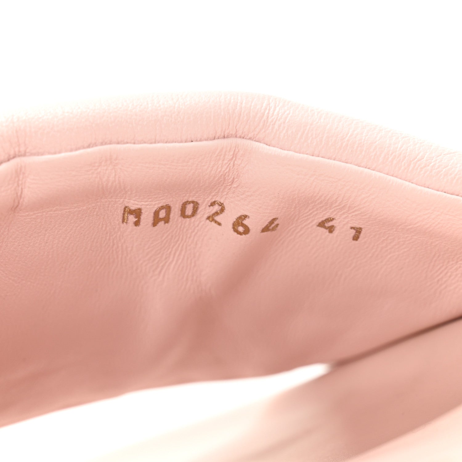 Lambskin Embossed Monogram Comfort Mules 41 Rose Clair