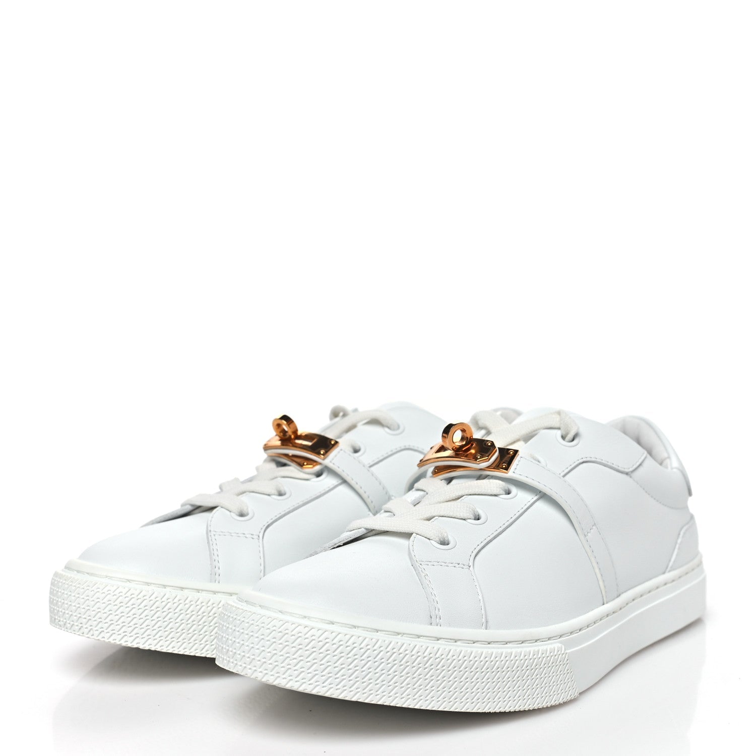 Calfskin Day Sneakers 38 White