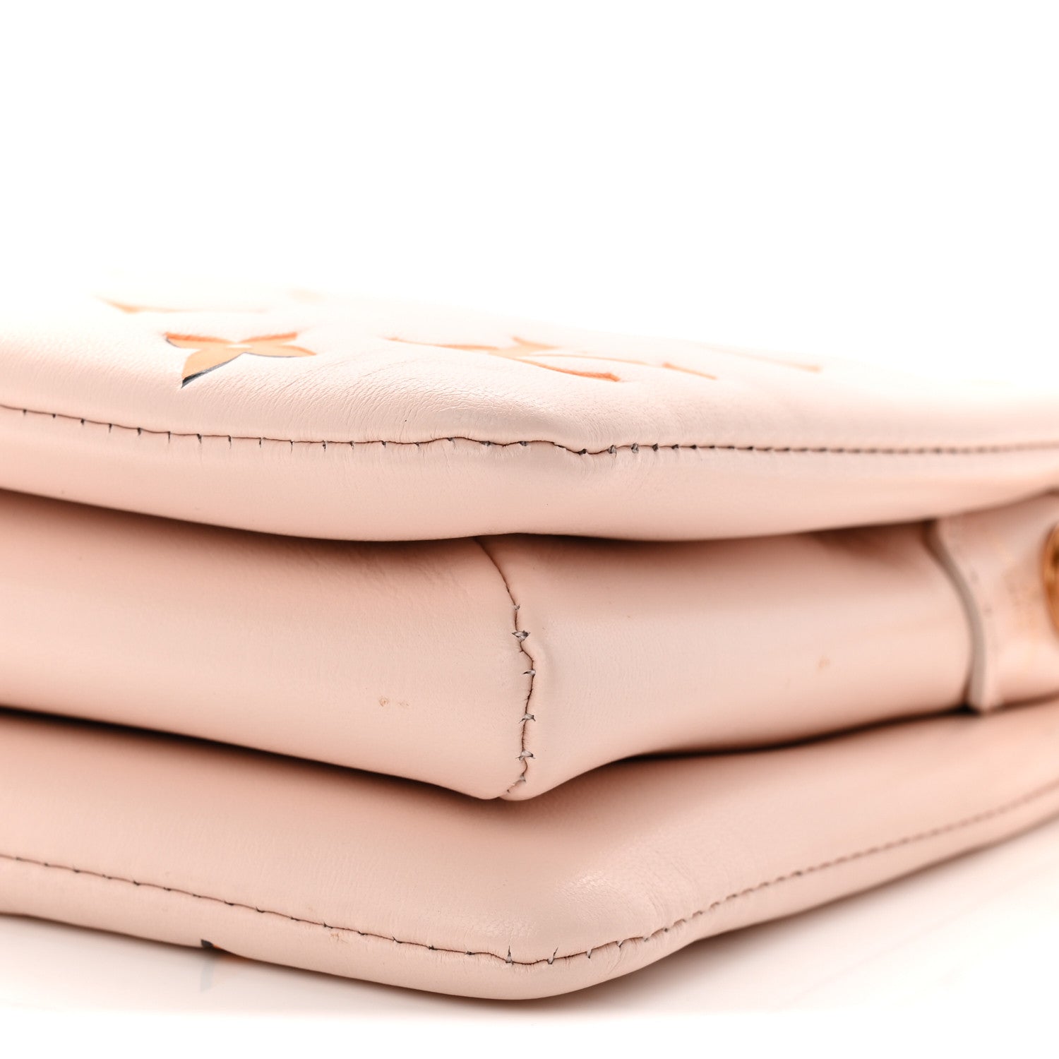 LV x SY Lambskin Monogram Coussin BB Pearl