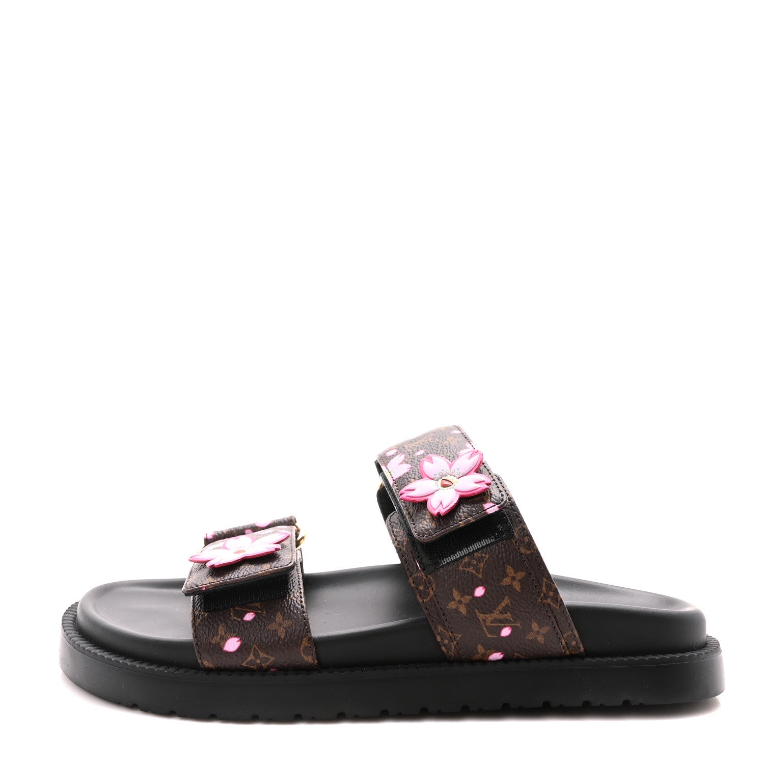 LV X TM Monogram LV Sunset Flat Comfort Mule 35 Sakura Brown