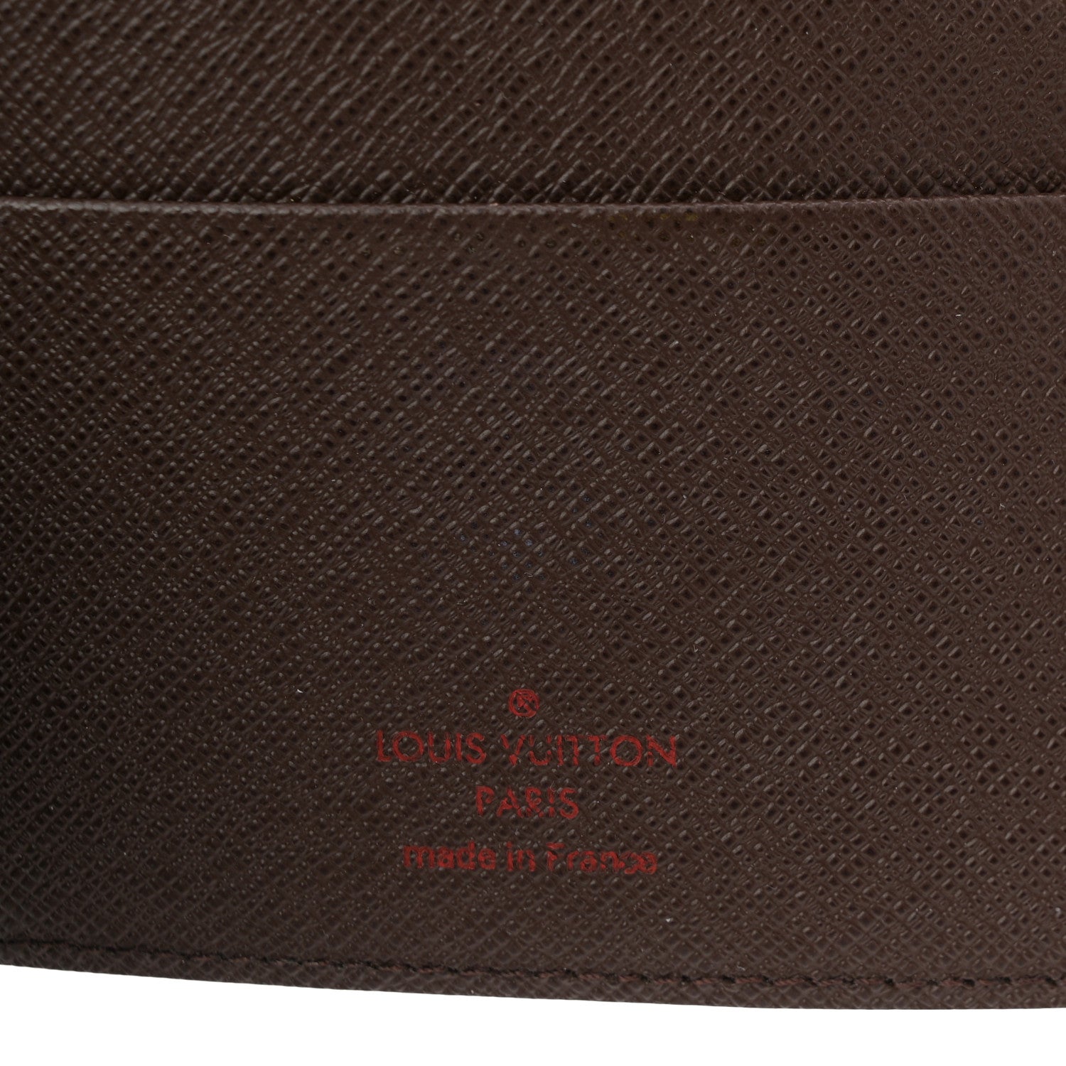 Damier Ebene Medium Ring Agenda Cover
