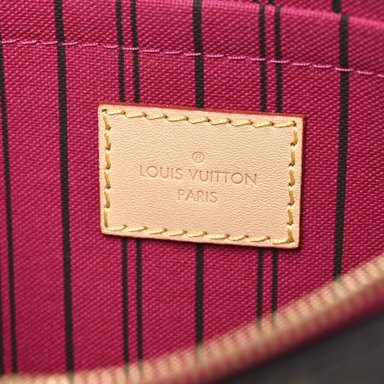 Monogram Neverfull MM GM Pochette Pivoine