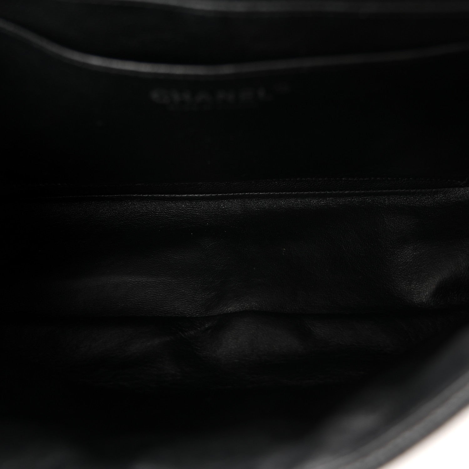 Caviar Quilted Jumbo Single Flap Black