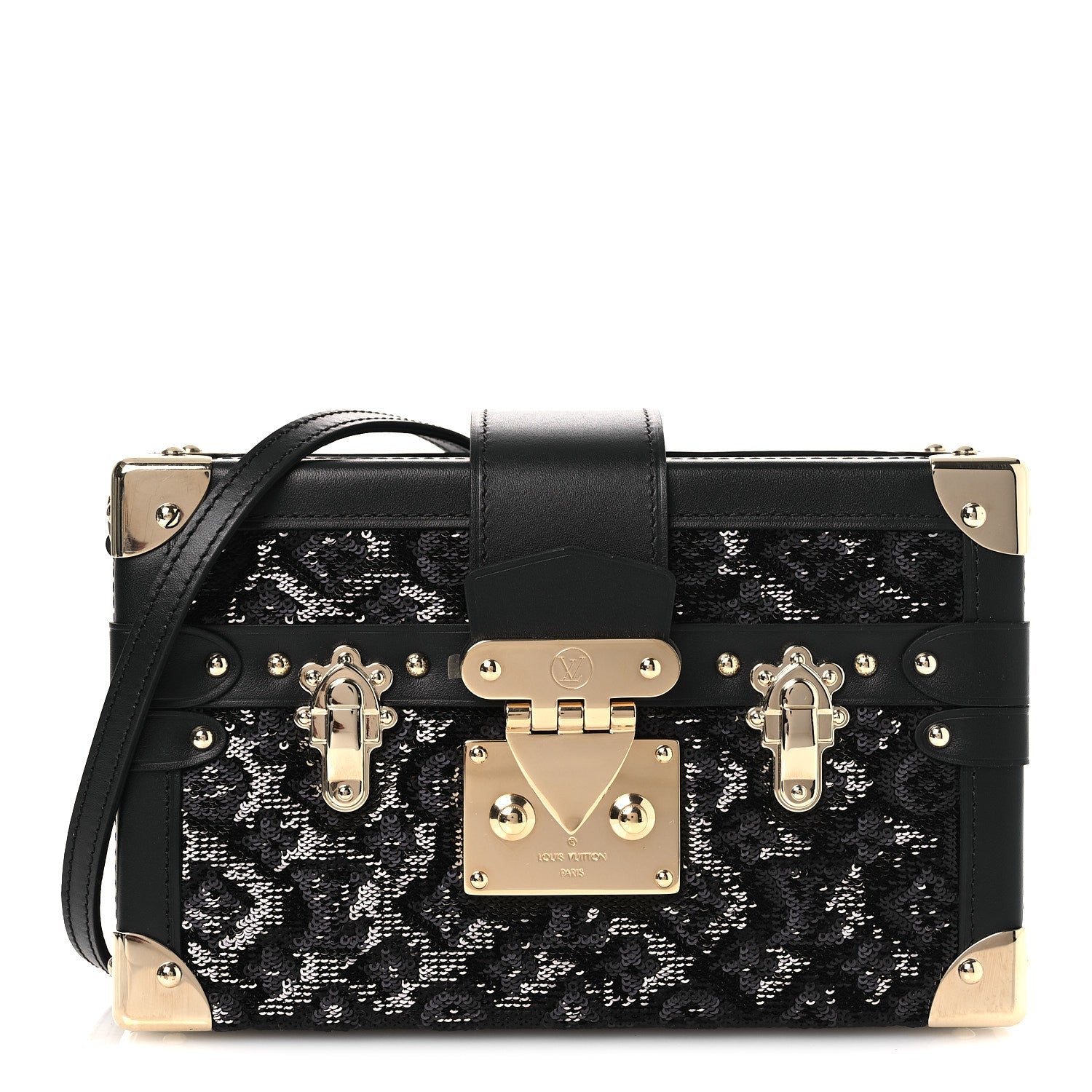 Sequins Petite Malle Black