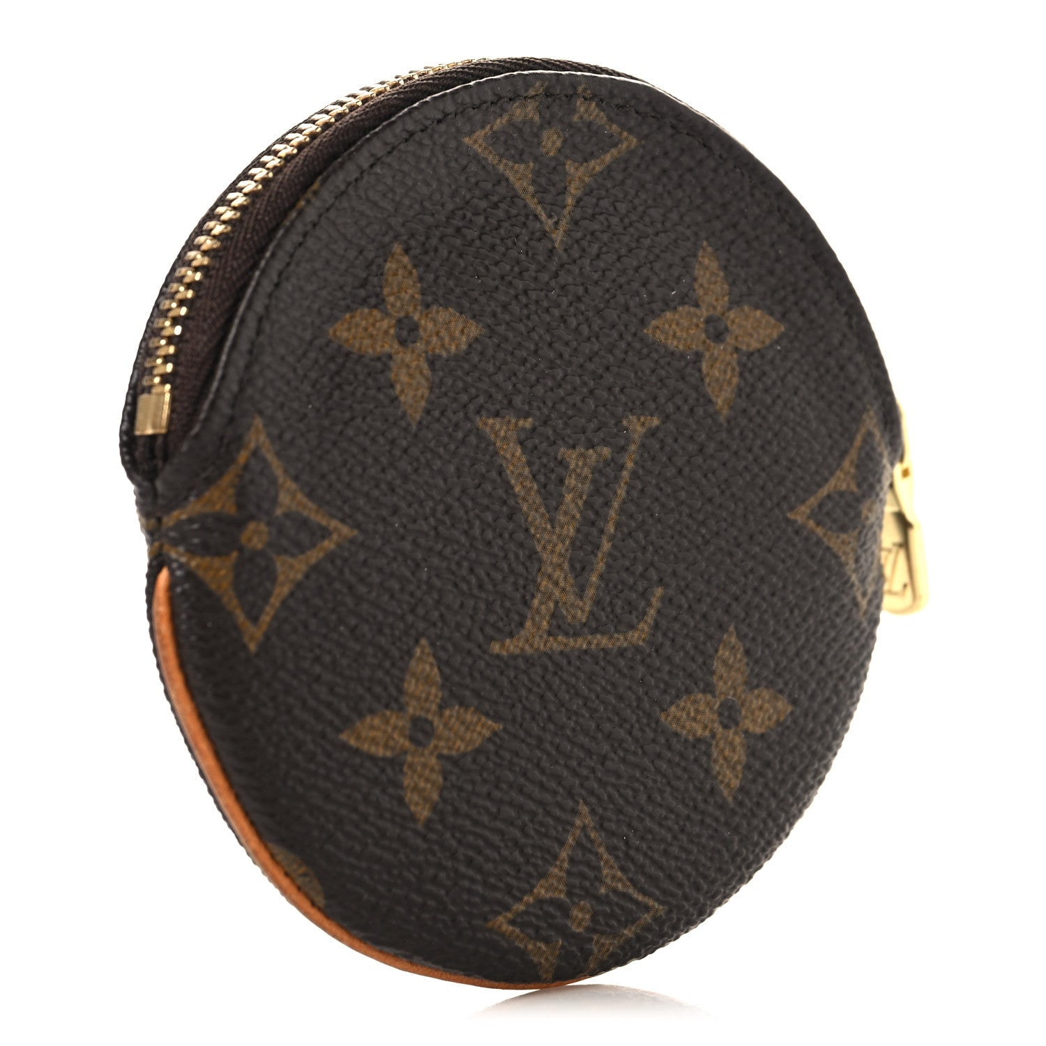 Monogram Round Coin Purse