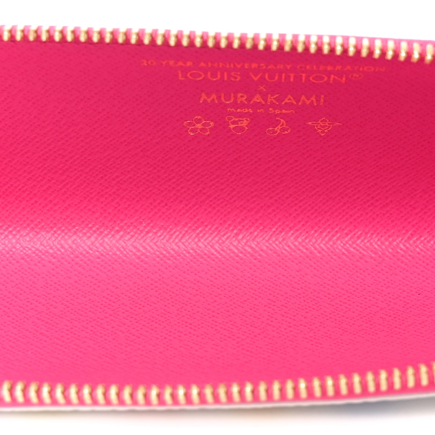 LV X TM Monogram Multicolor Charlotte Pencil Pouch Fuchsia