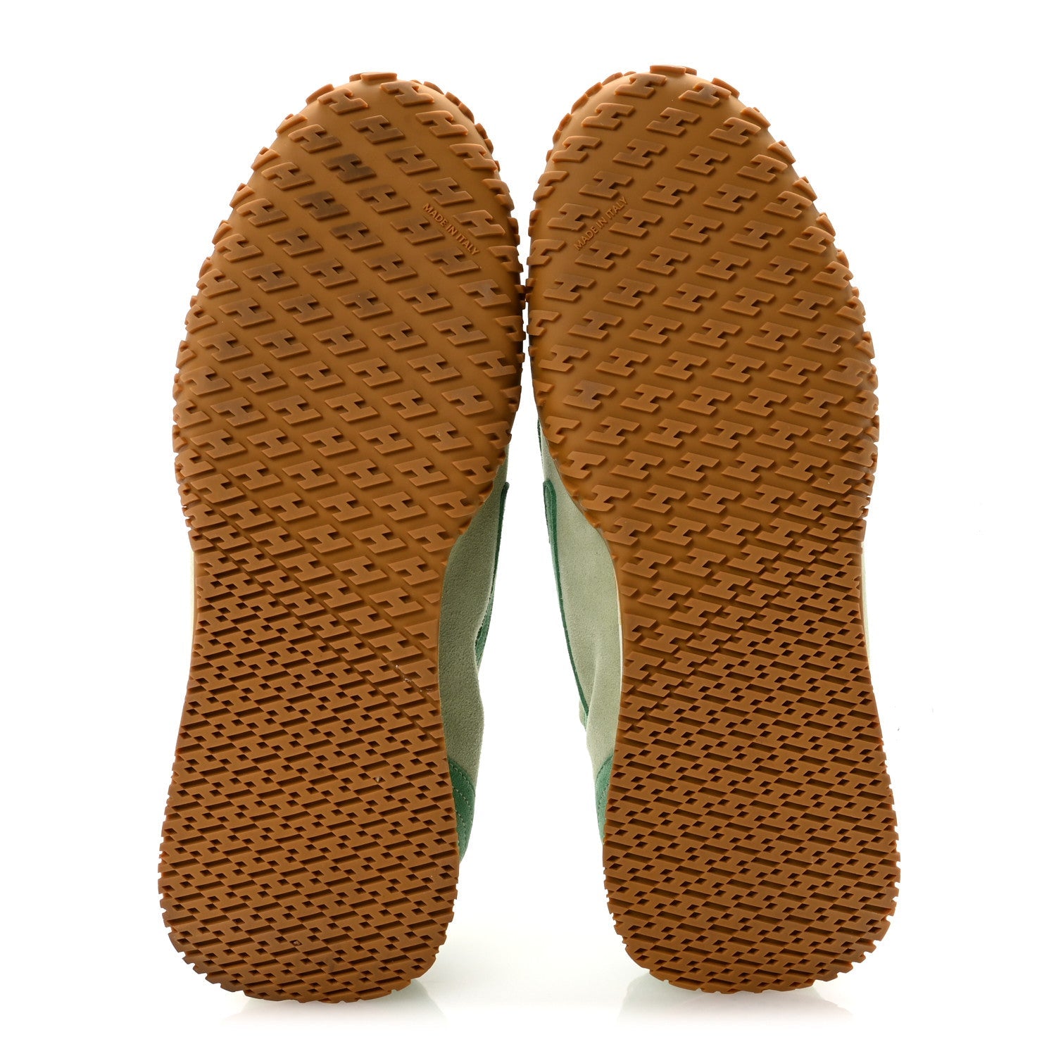 Suede Goatskin Jet Sneakers 38.5 Vert De Mer Vert Opaline