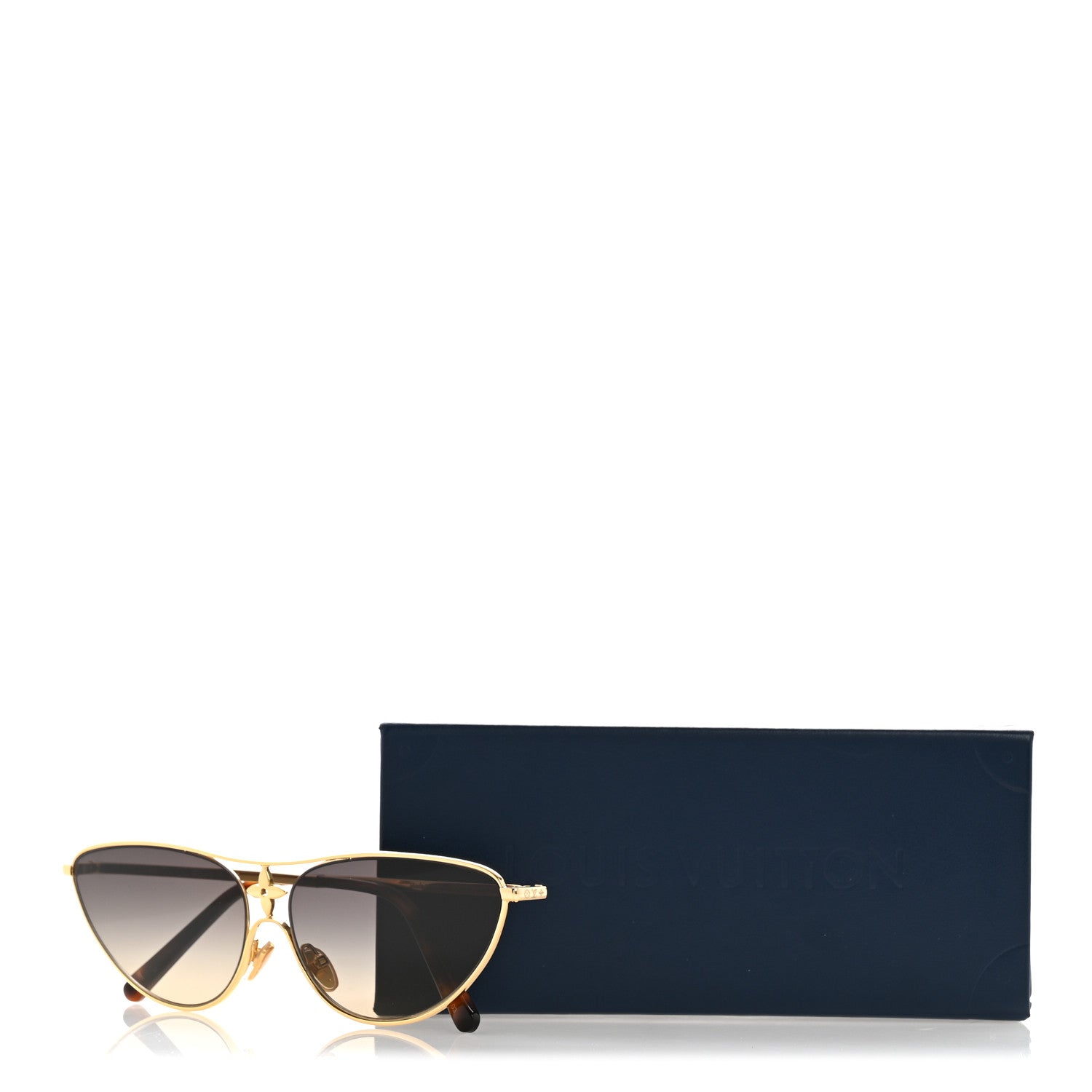 Metal LV Star Cat Eye Sunglasses Z1867U Gold
