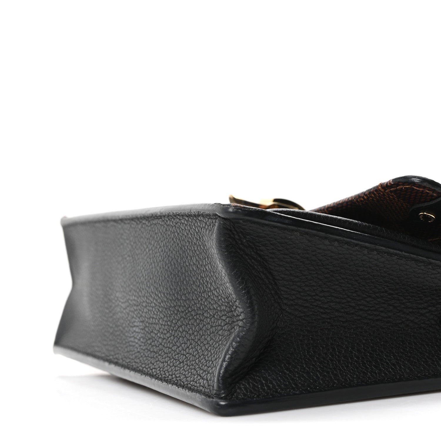Damier Ebene Vavin Chain Wallet Black