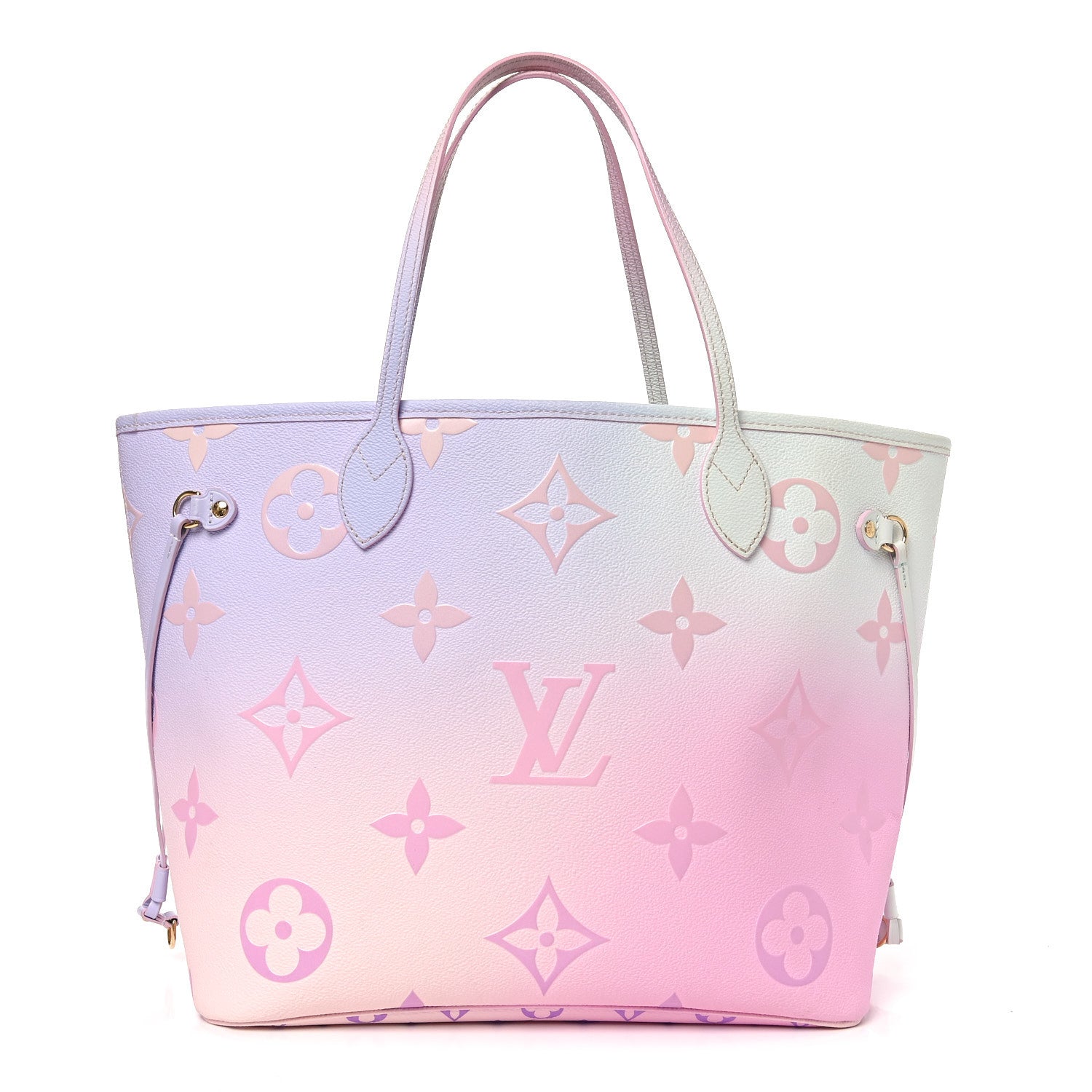 Monogram Giant Spring In The City Neverfull MM Sunrise Pastel