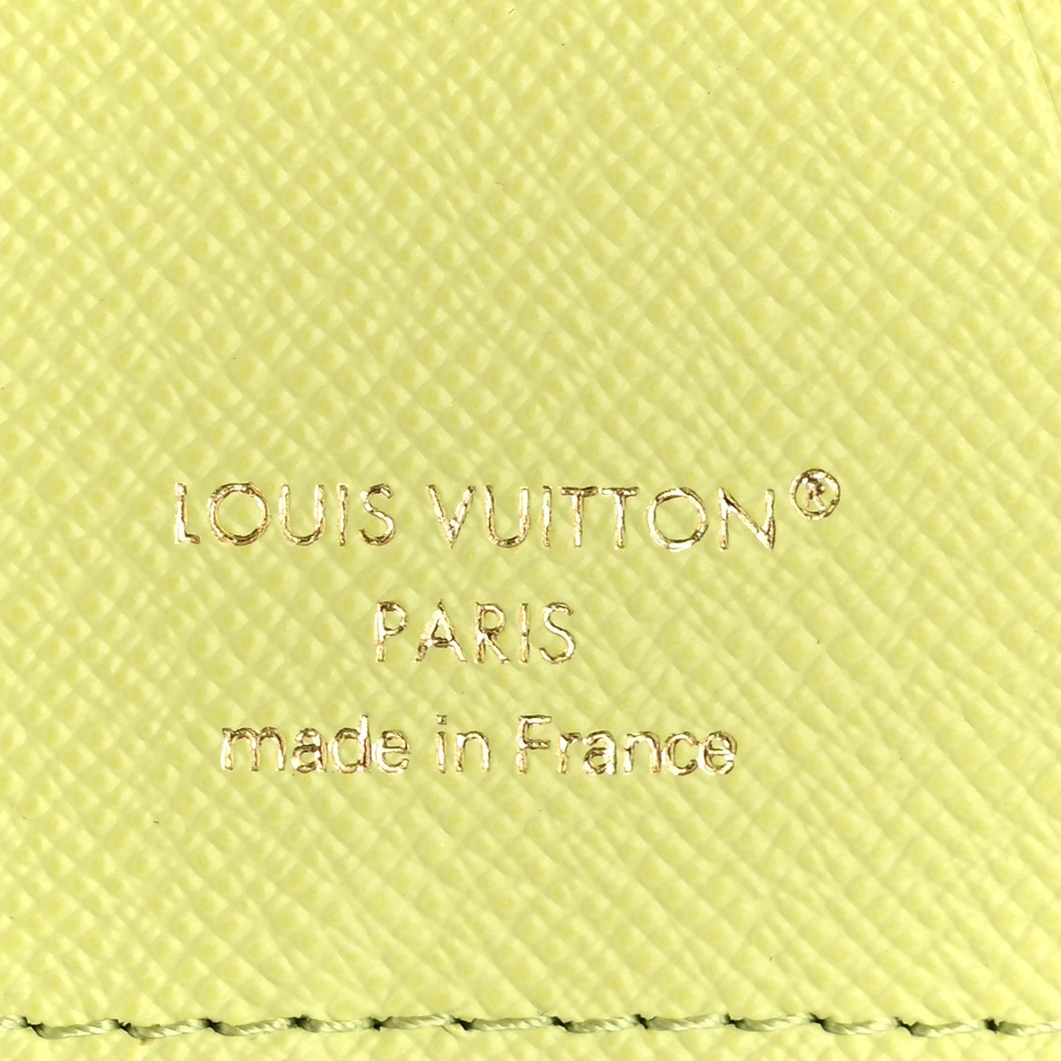 Monogram Donut Pocket Organizer  Pistachio