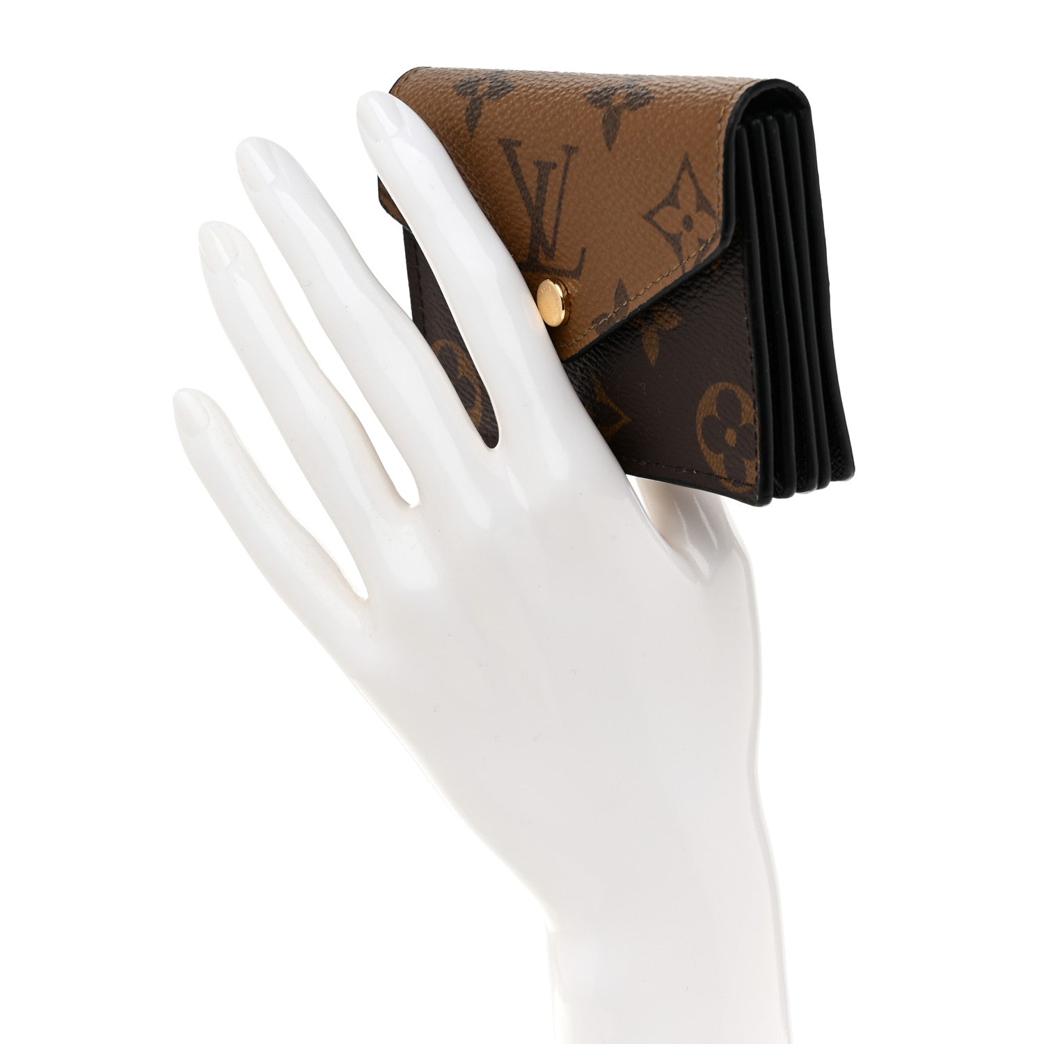 Reverse Monogram Vendome Card Holder