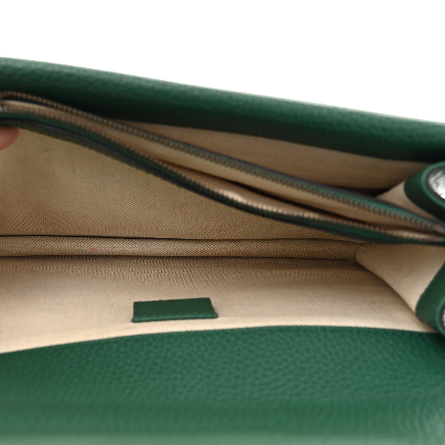 Pebbled Calfskin Small Dionysus Shoulder Bag Emerald