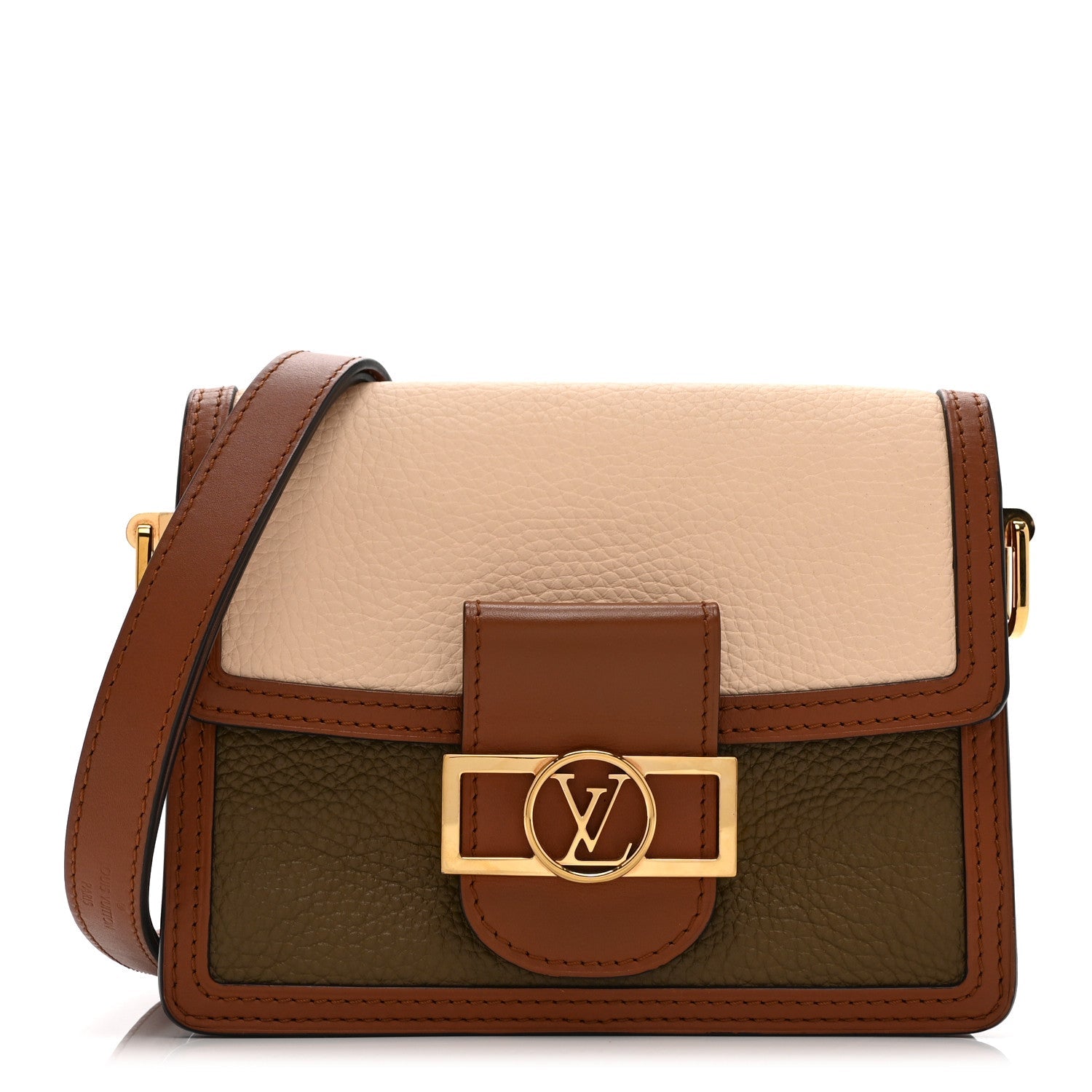 Taurillon Mini Dauphine Creme Kombe