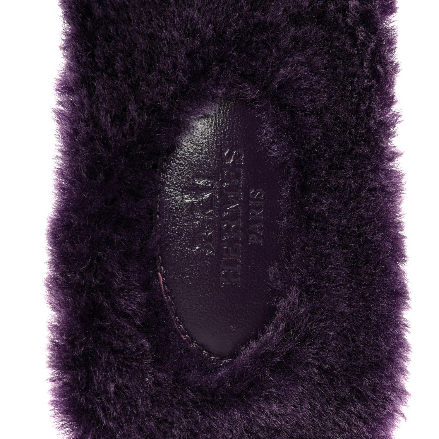 Woolskin Oran Sandals 38.5 Violet Fonce