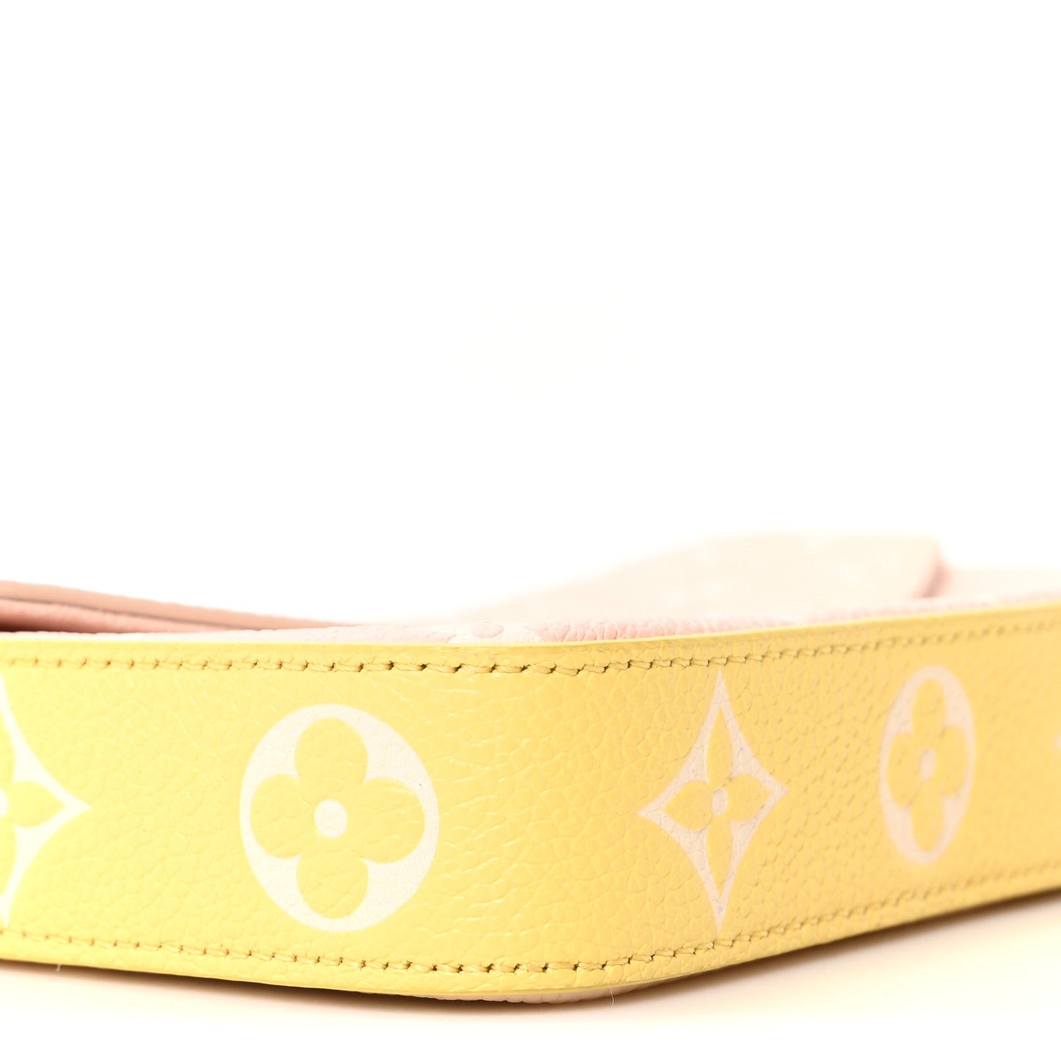Empreinte Spring in the City Felicie Pochette Chain Wallet Pink Beige Yellow