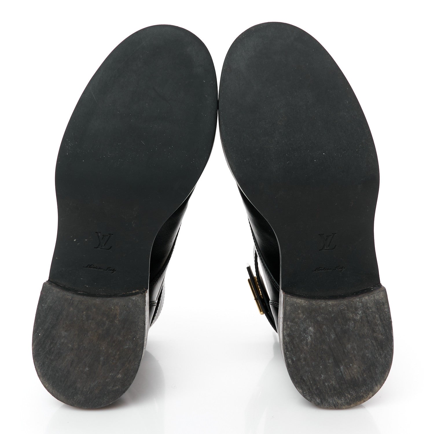 Calfskin Wonderland Flat Ranger Boots 37 Black