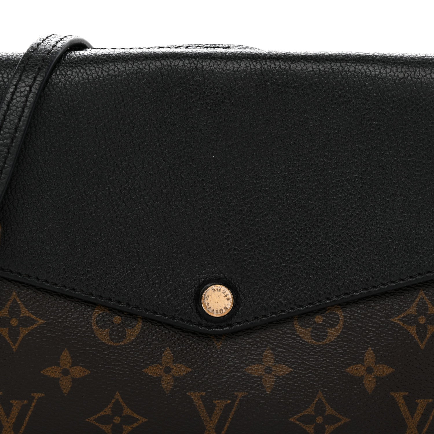Monogram Twice Pochette Black