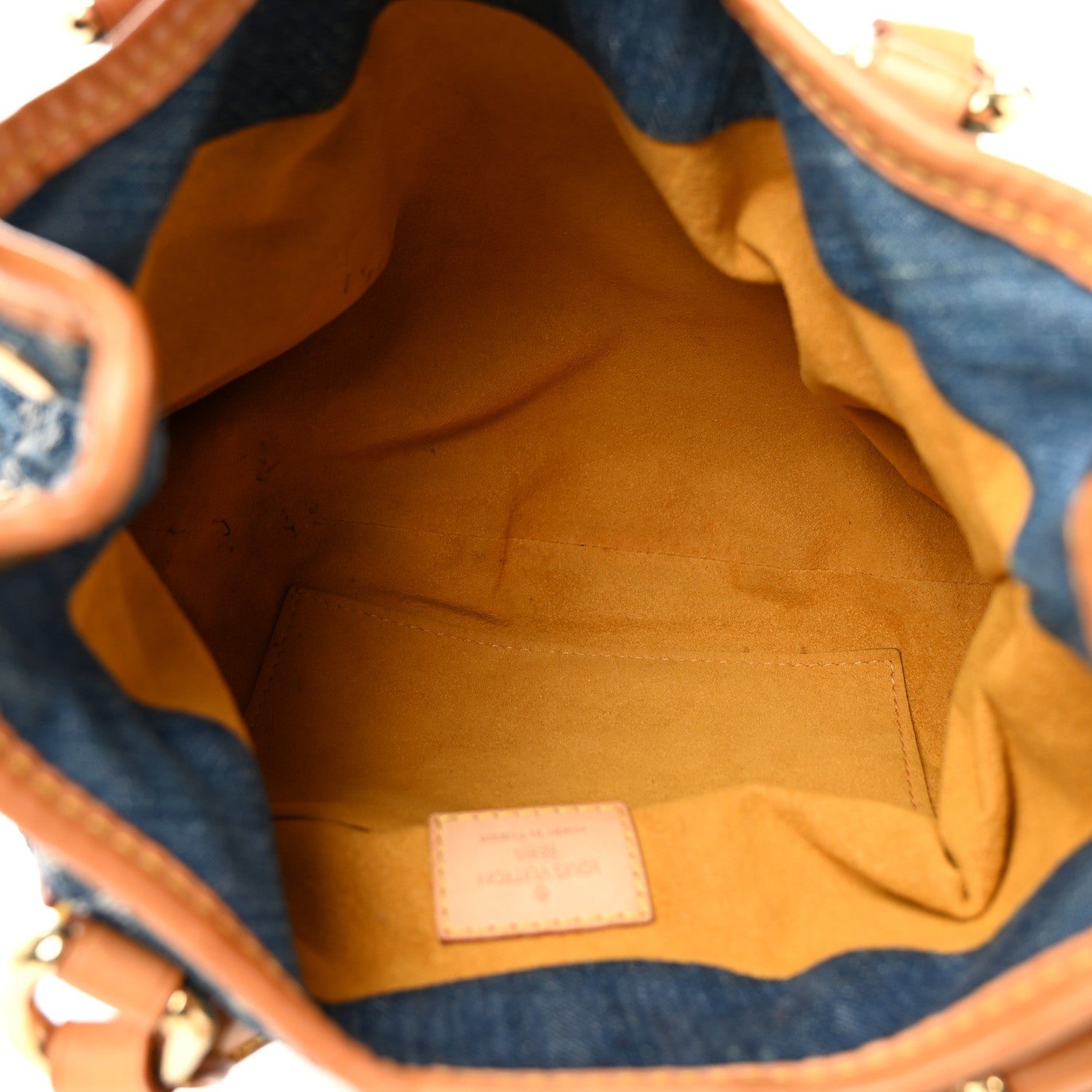 Monogram Denim Pleaty Blue