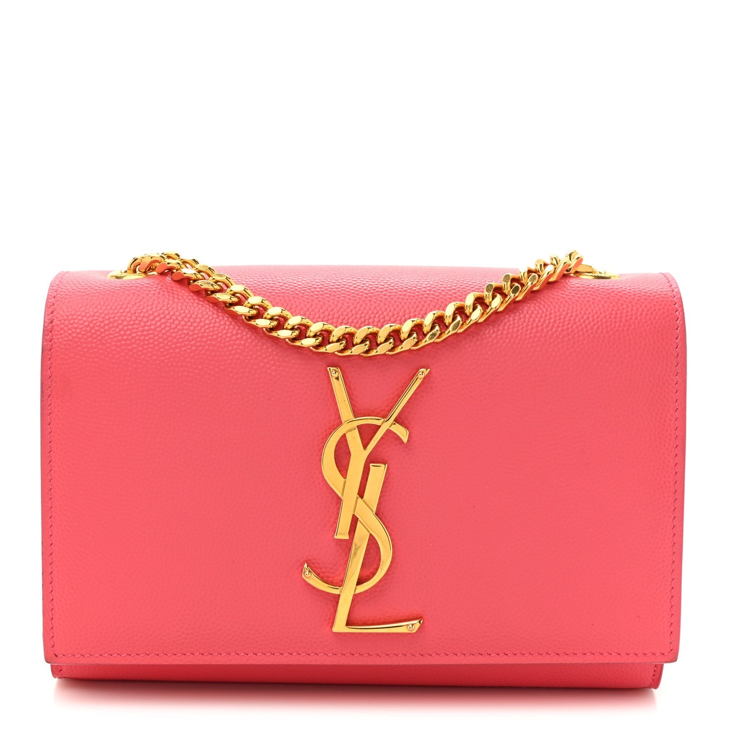 Grain De Poudre Small Monogram Kate Satchel Rose Clair