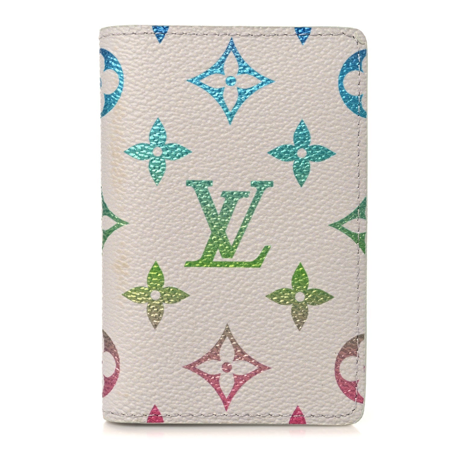 Monogram Pocket Organizer Gradient Grey