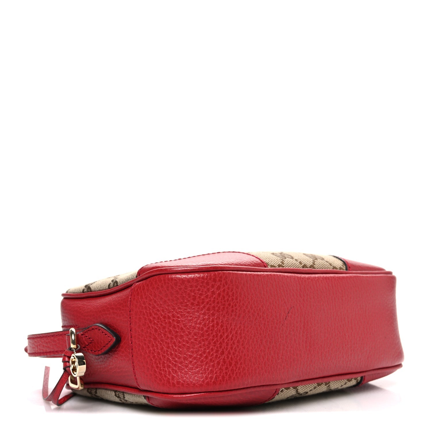 Monogram Mini Bree Messenger Bag Red