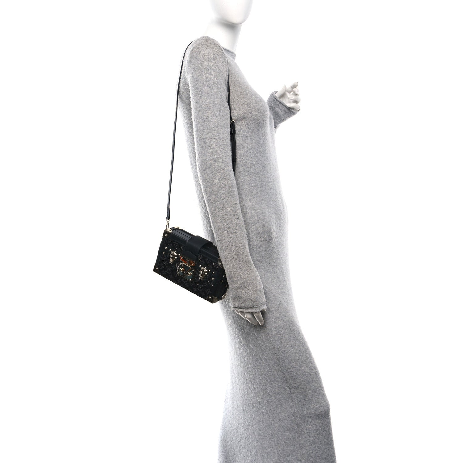Sequins Petite Malle Black