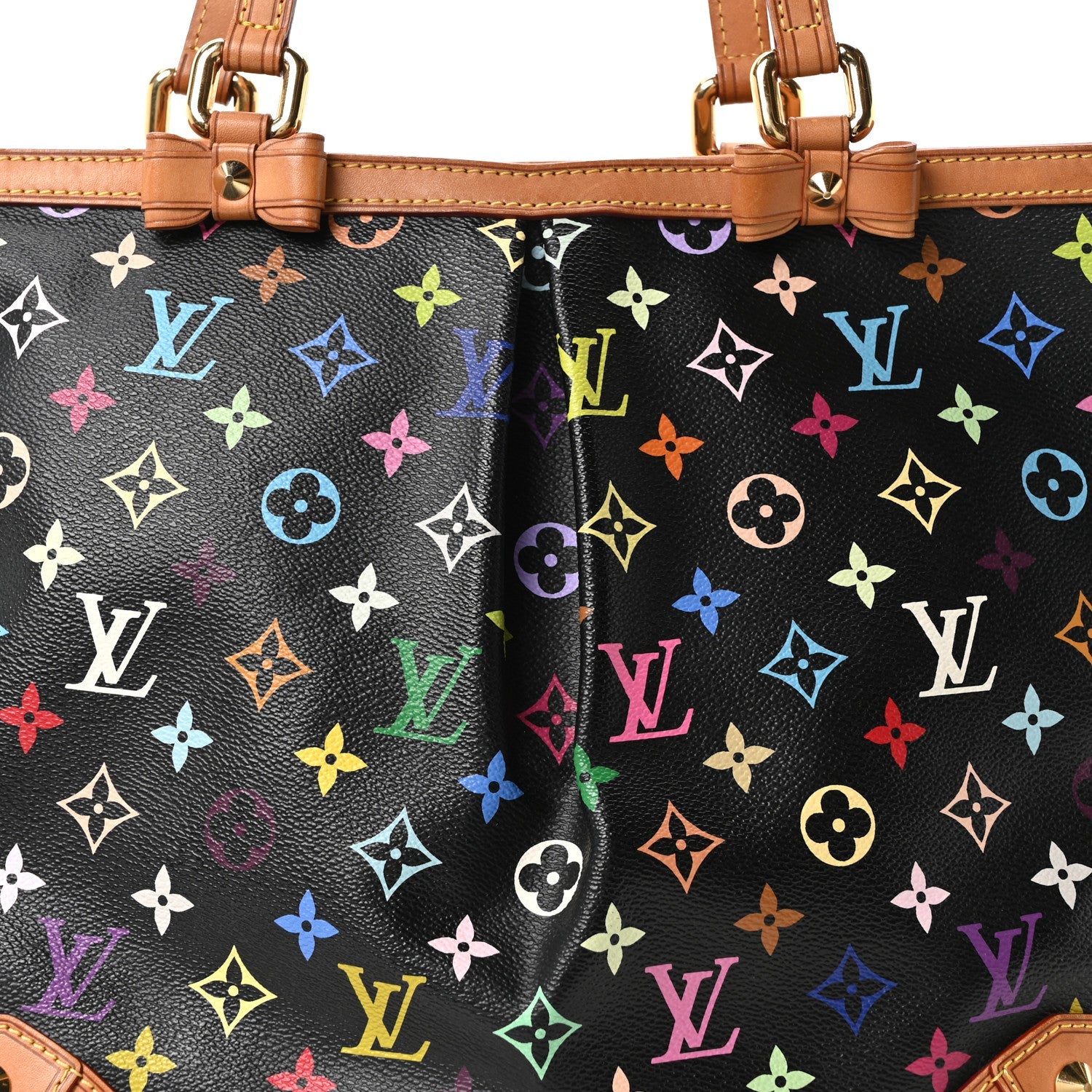Monogram Multicolor Sharleen GM Black